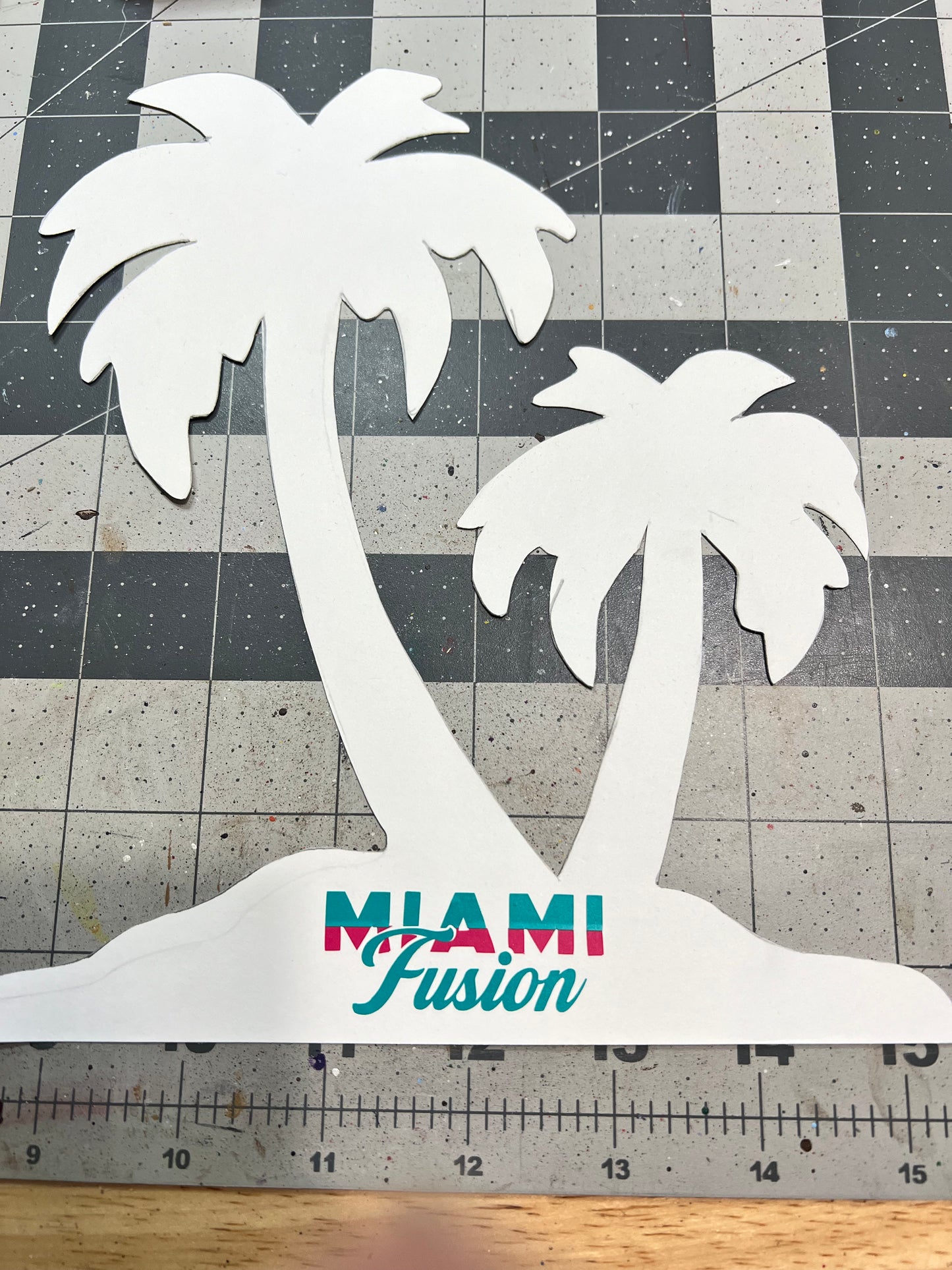 Freestanding Wooden Palm Trees- Arya