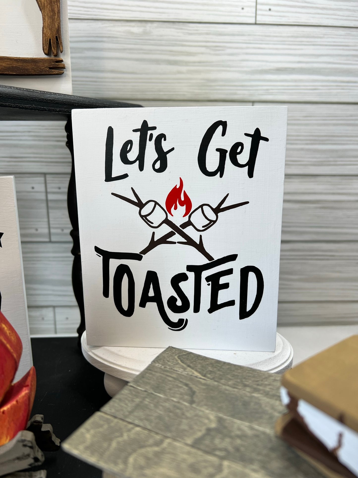 Campfire/S'mores Tiered Tray Bundle