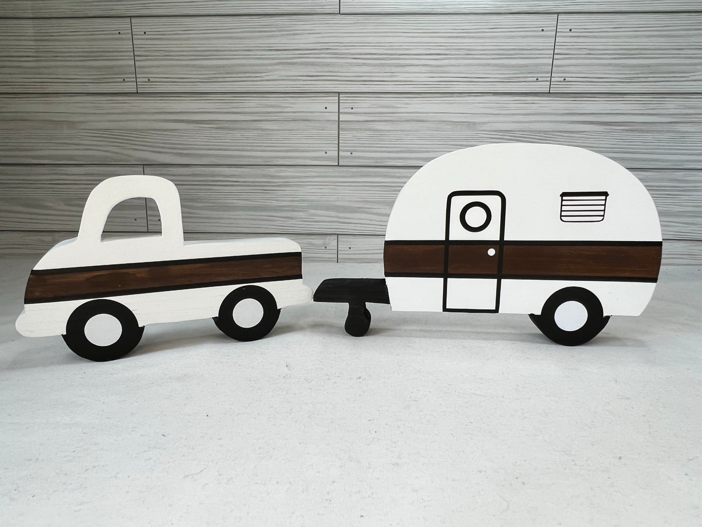 Retro Truck and Camper Set