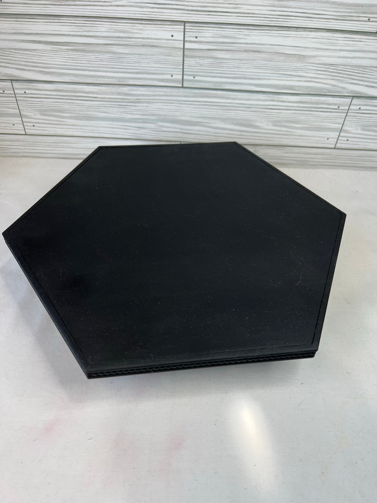 Black Pedestal Counter Riser