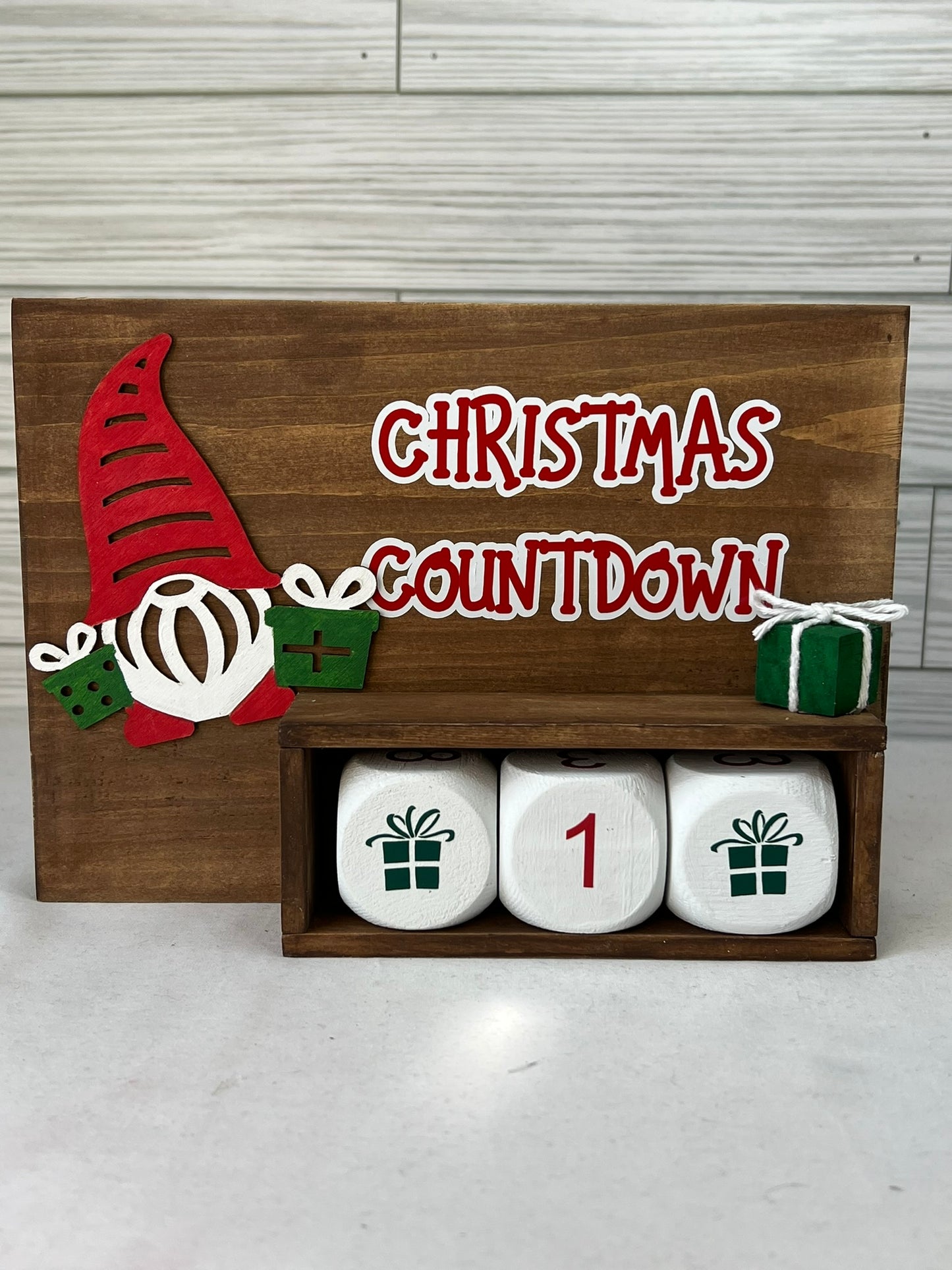 Christmas Countdown Shelf Sitter