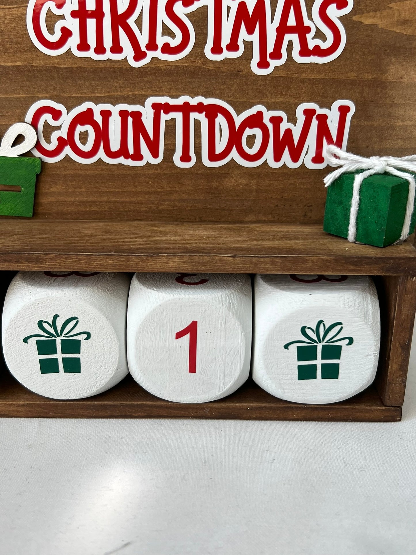 Christmas Countdown Shelf Sitter