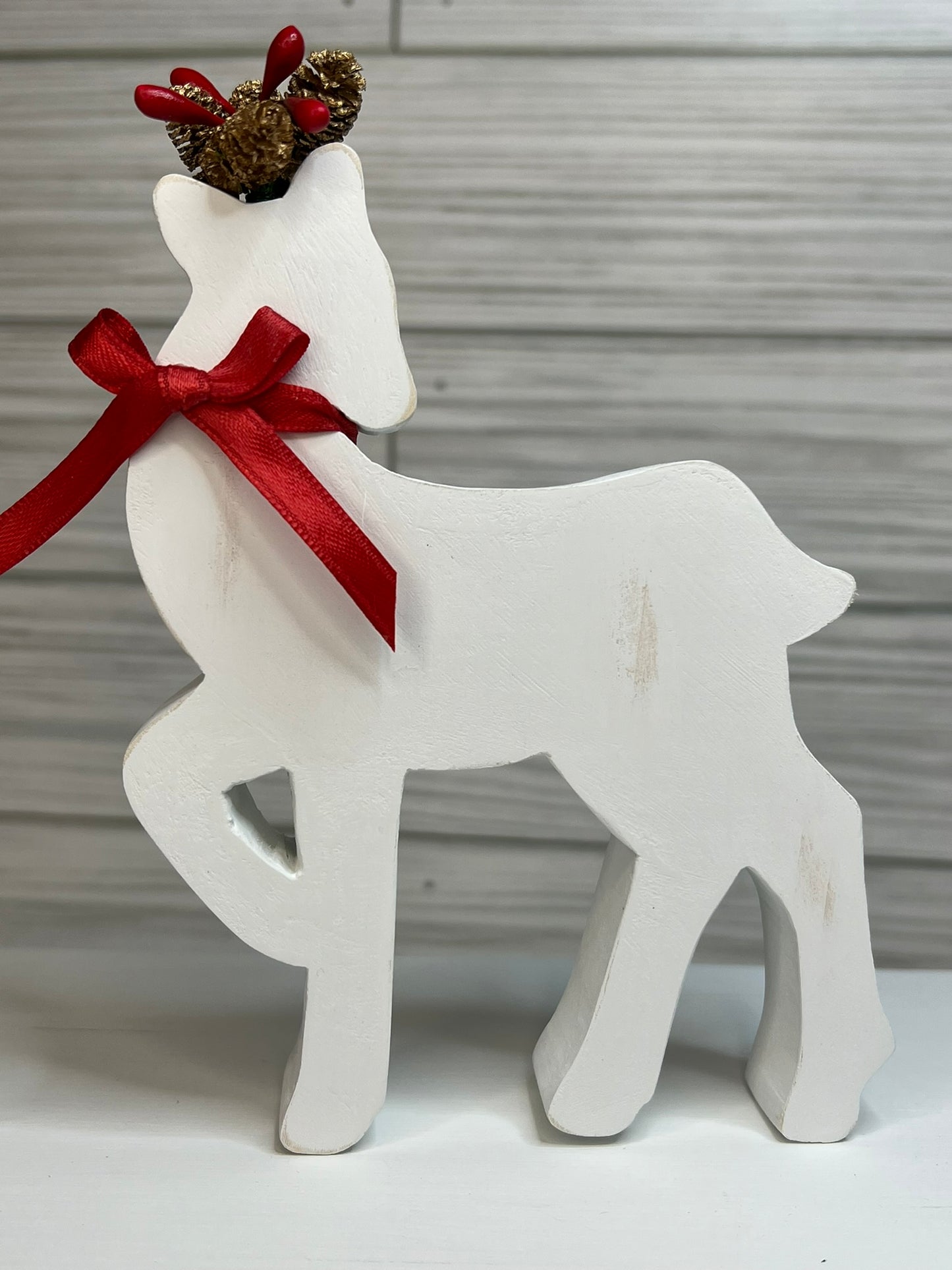 Wood Christmas Reindeer