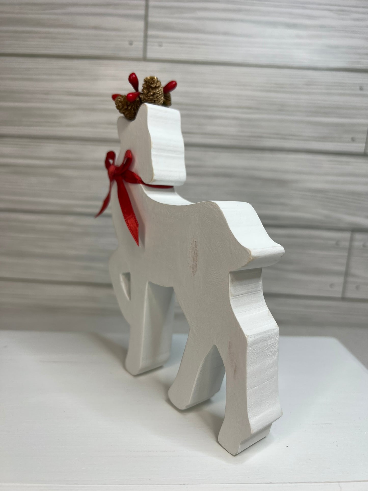 Wood Christmas Reindeer