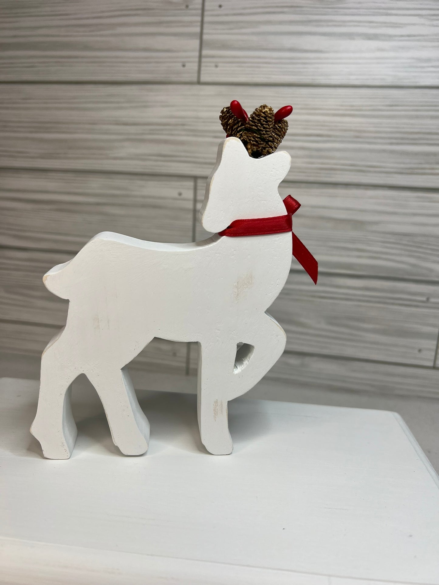 Wood Christmas Reindeer