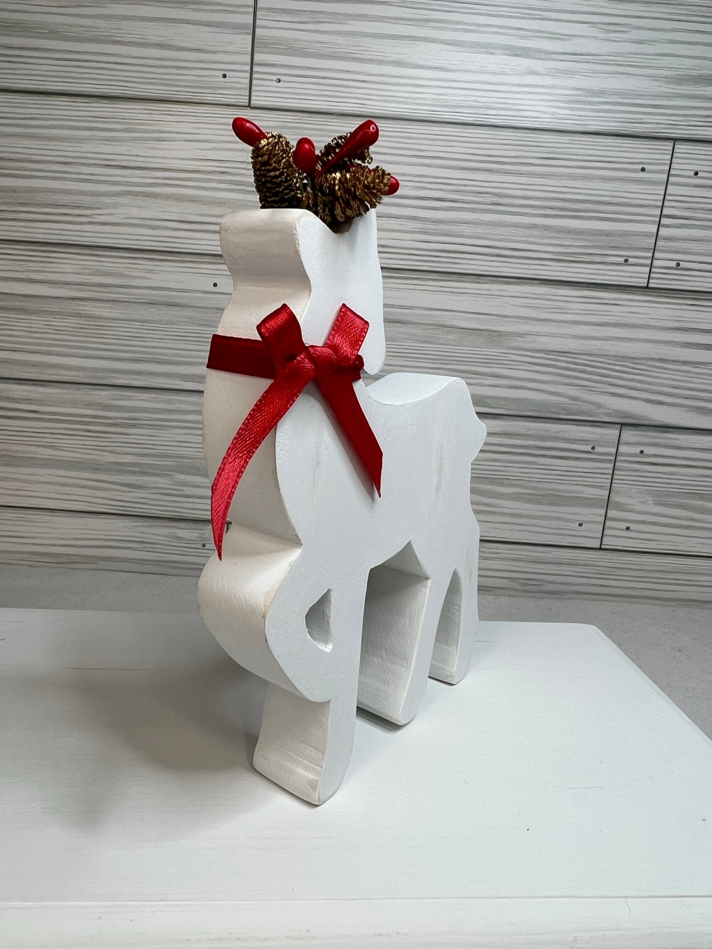 Wood Christmas Reindeer