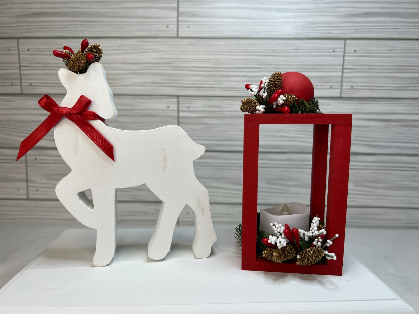 Wood Christmas Reindeer