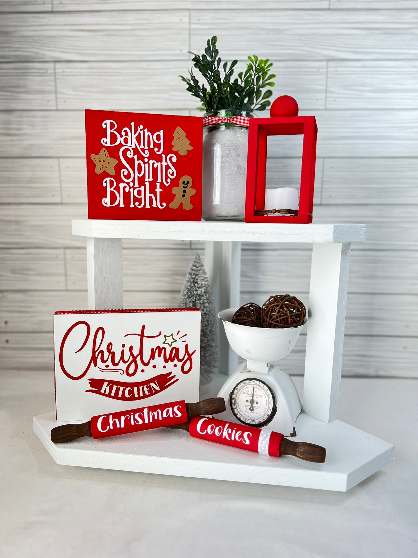 Christmas Cookies Mini Rolling Pin Set