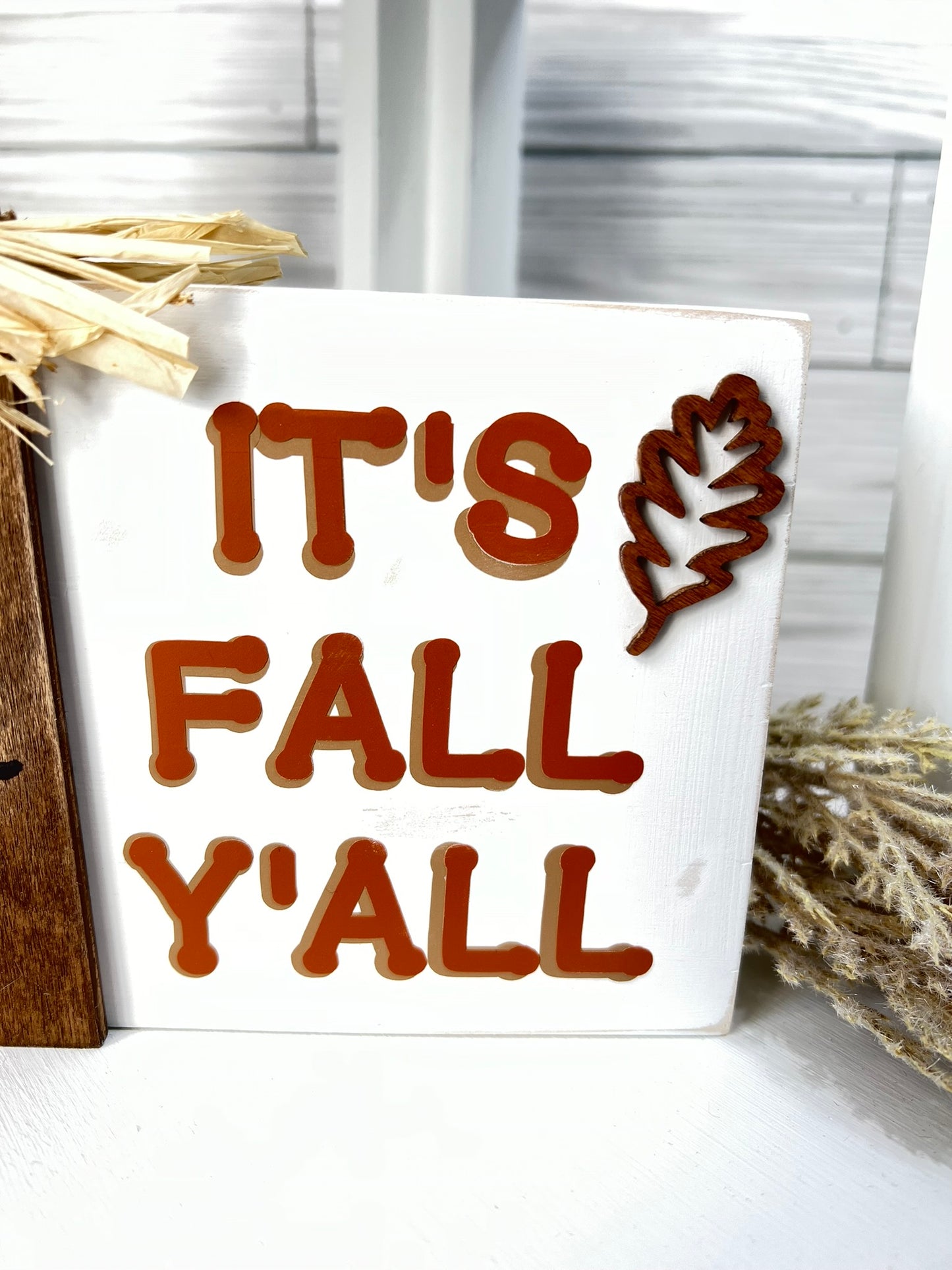 It's Fall Y'all Scarecrow Sign