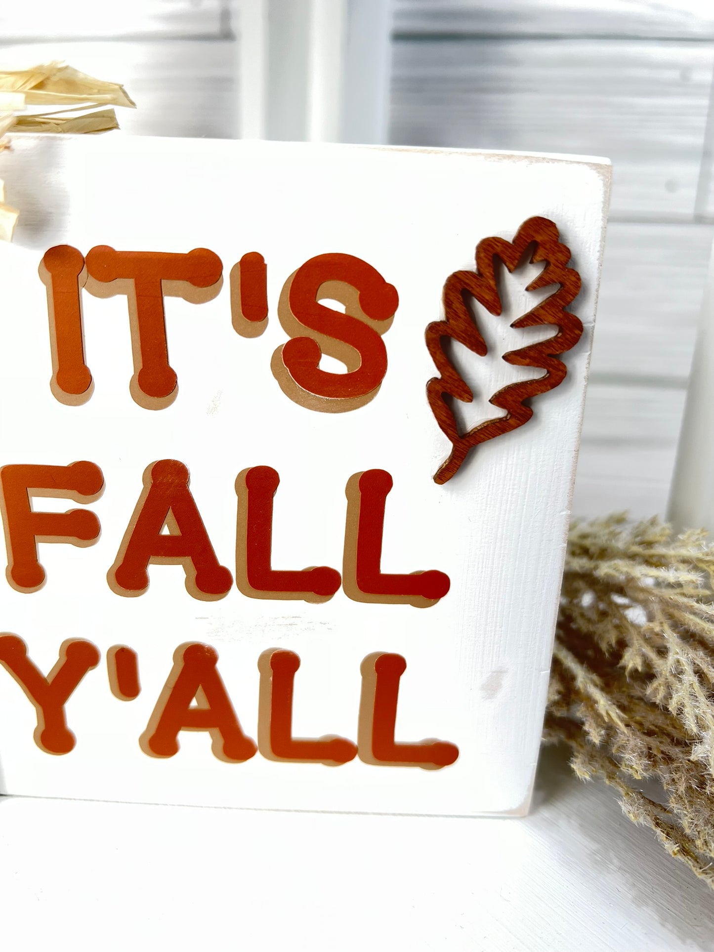 It's Fall Y'all Scarecrow Sign