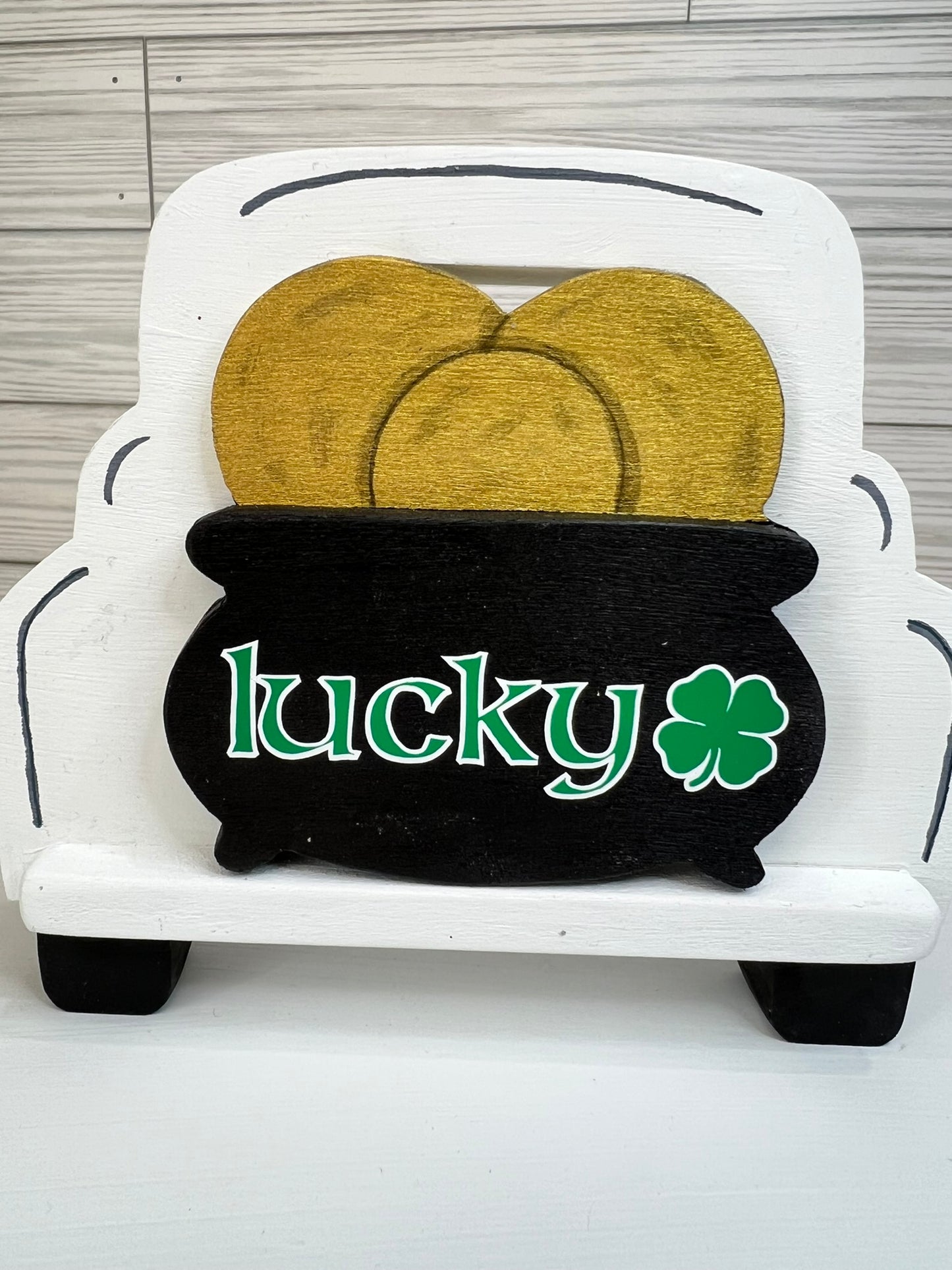 Lucky Pot of Gold Tailgate Truck