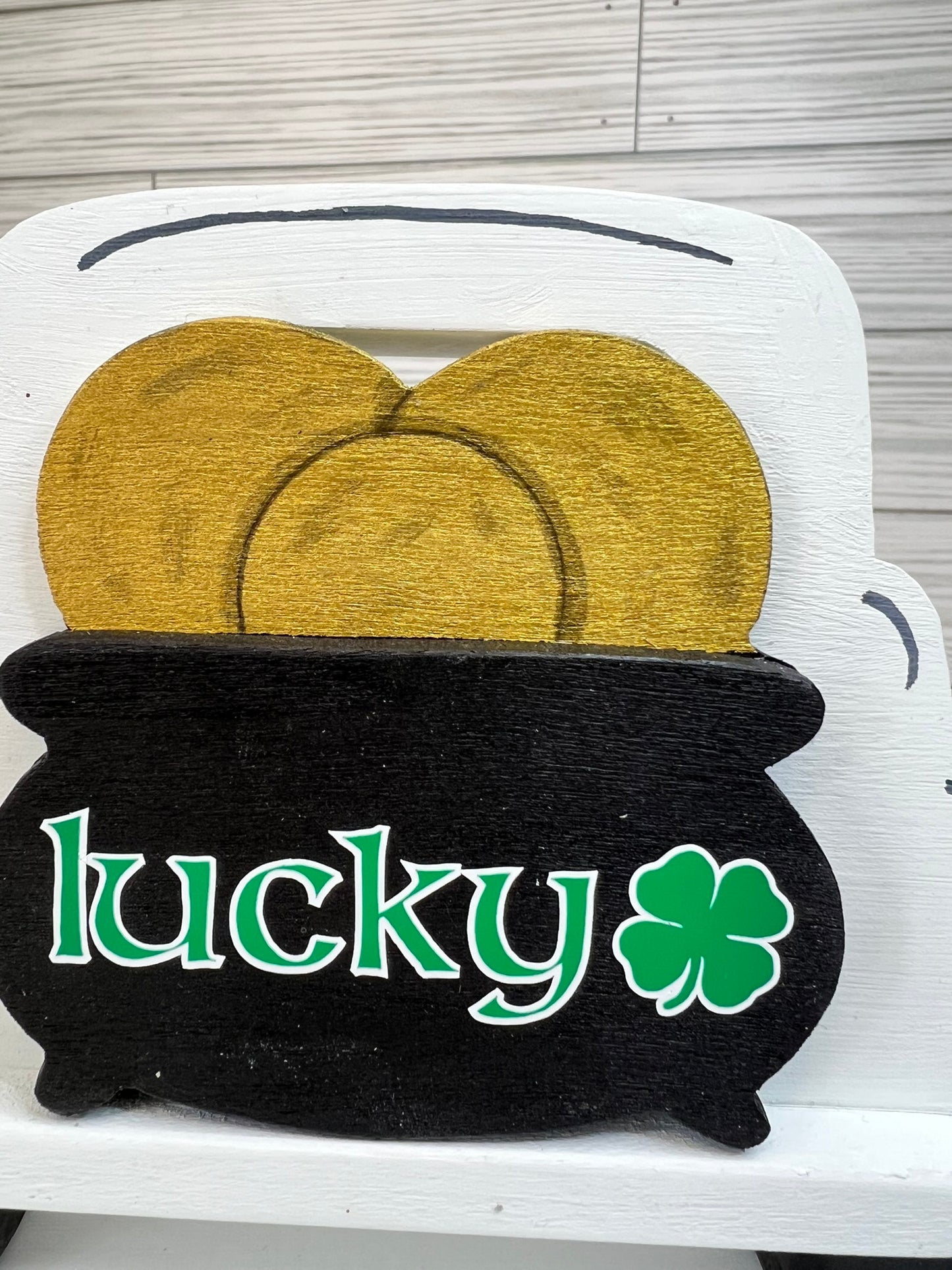 Lucky Pot of Gold Tailgate Truck