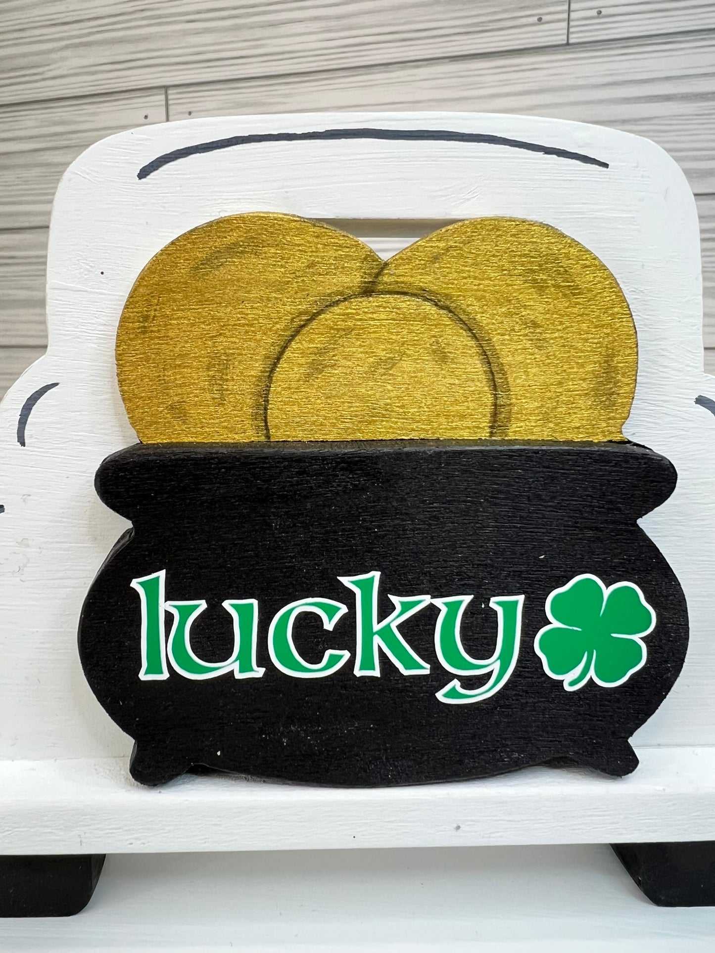 Lucky Pot of Gold Tailgate Truck