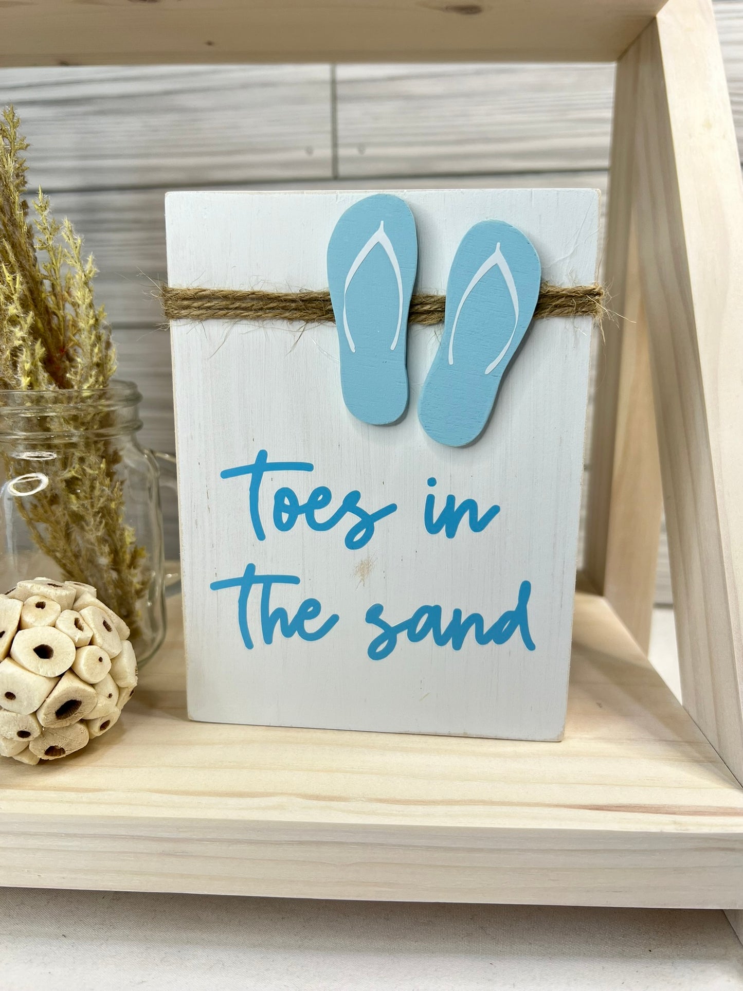 Toes in the Sand Sign