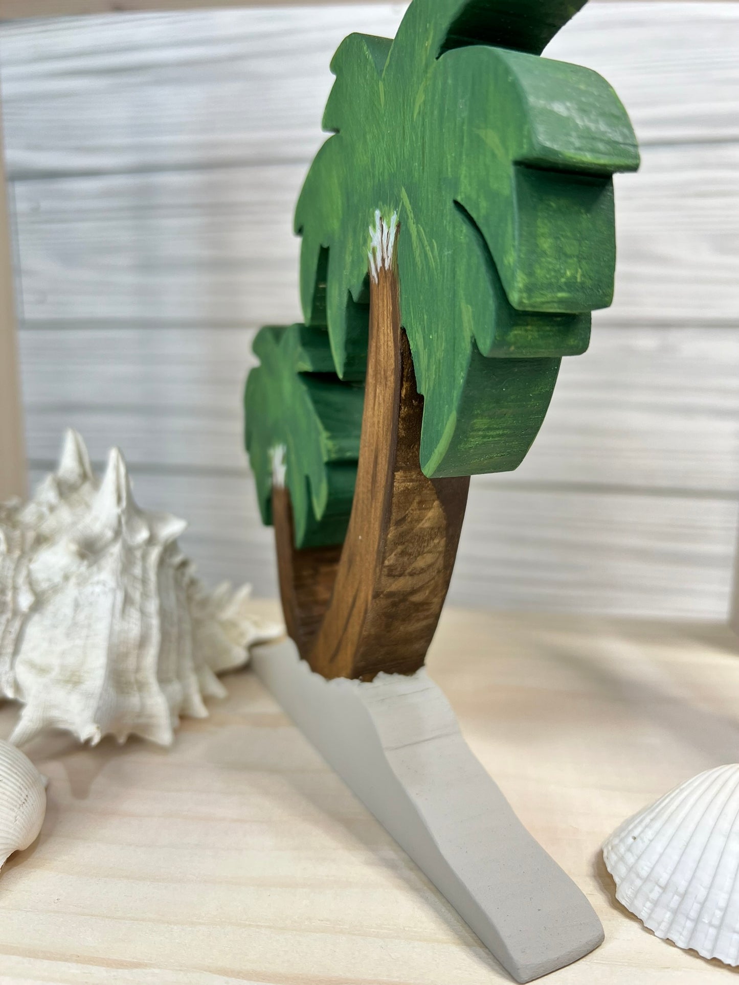 Freestanding Wooden Palm Trees
