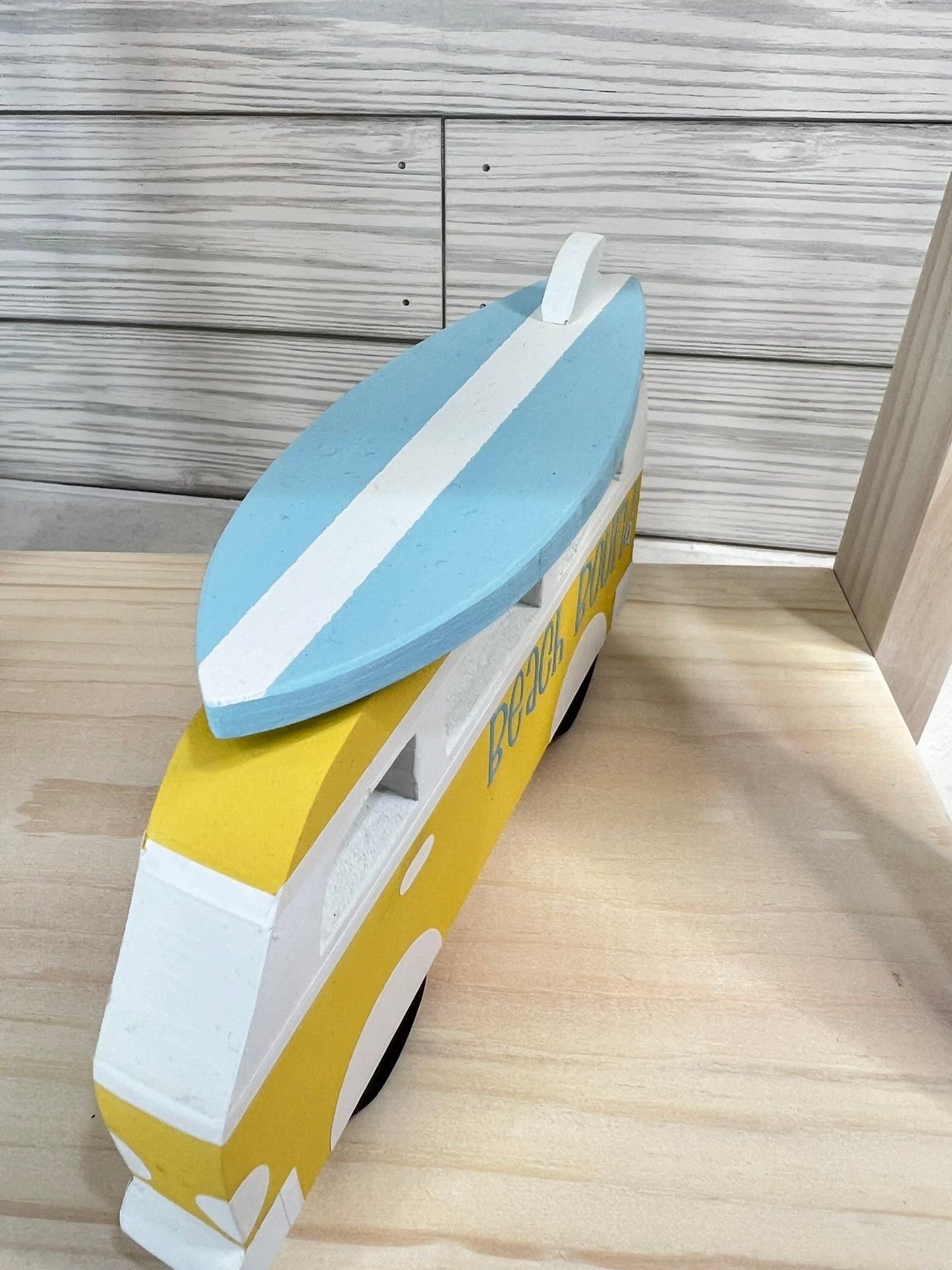 Retro Wooden Surf Bus