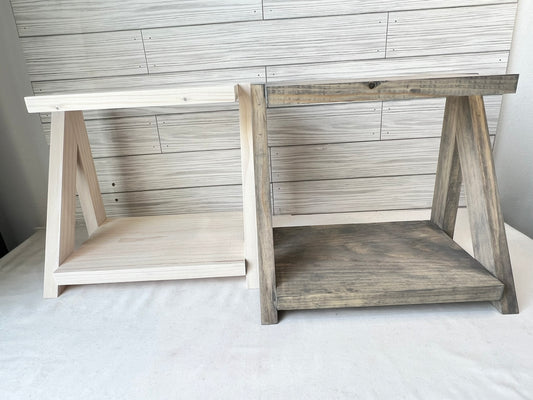 Two Tier Stair-Step Rectangle Tray