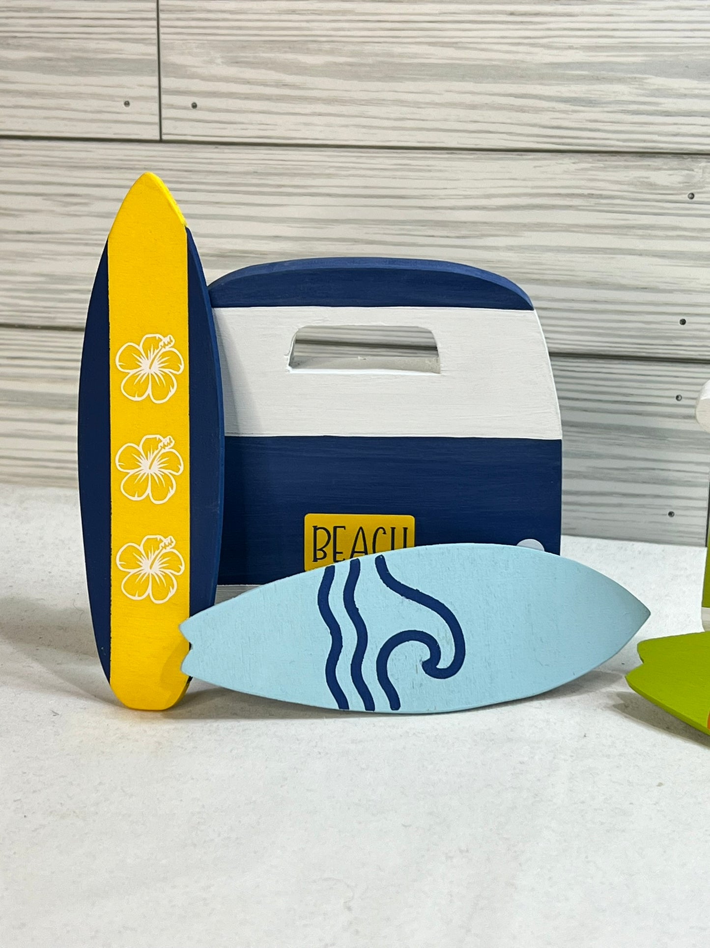 Retro Surf Bus with Surfboards