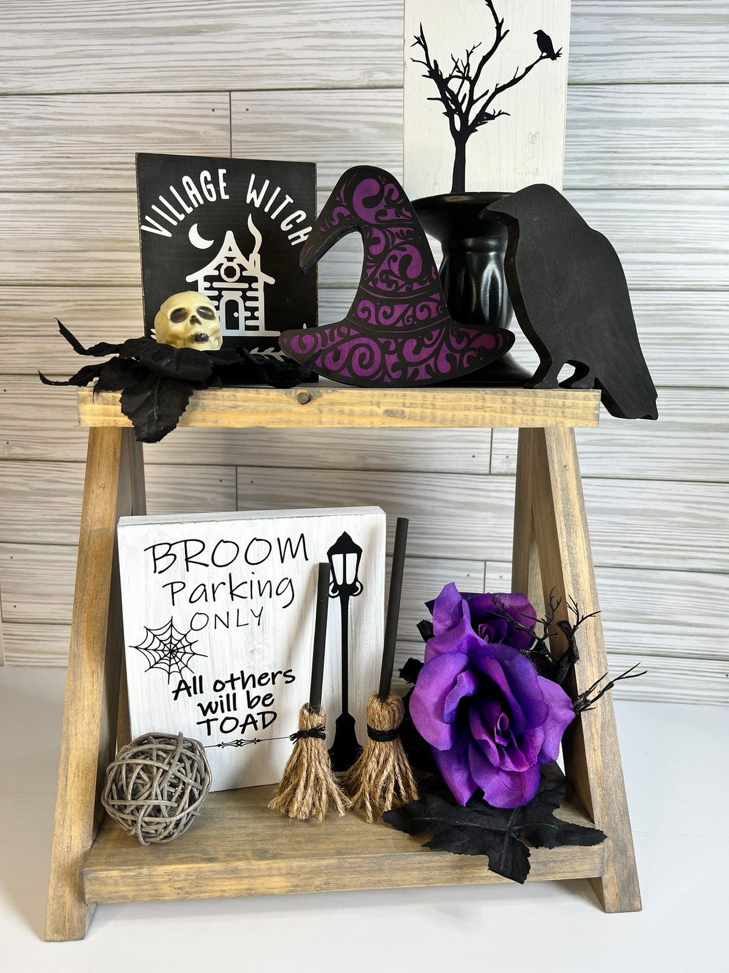 Broom Parking Only Sign