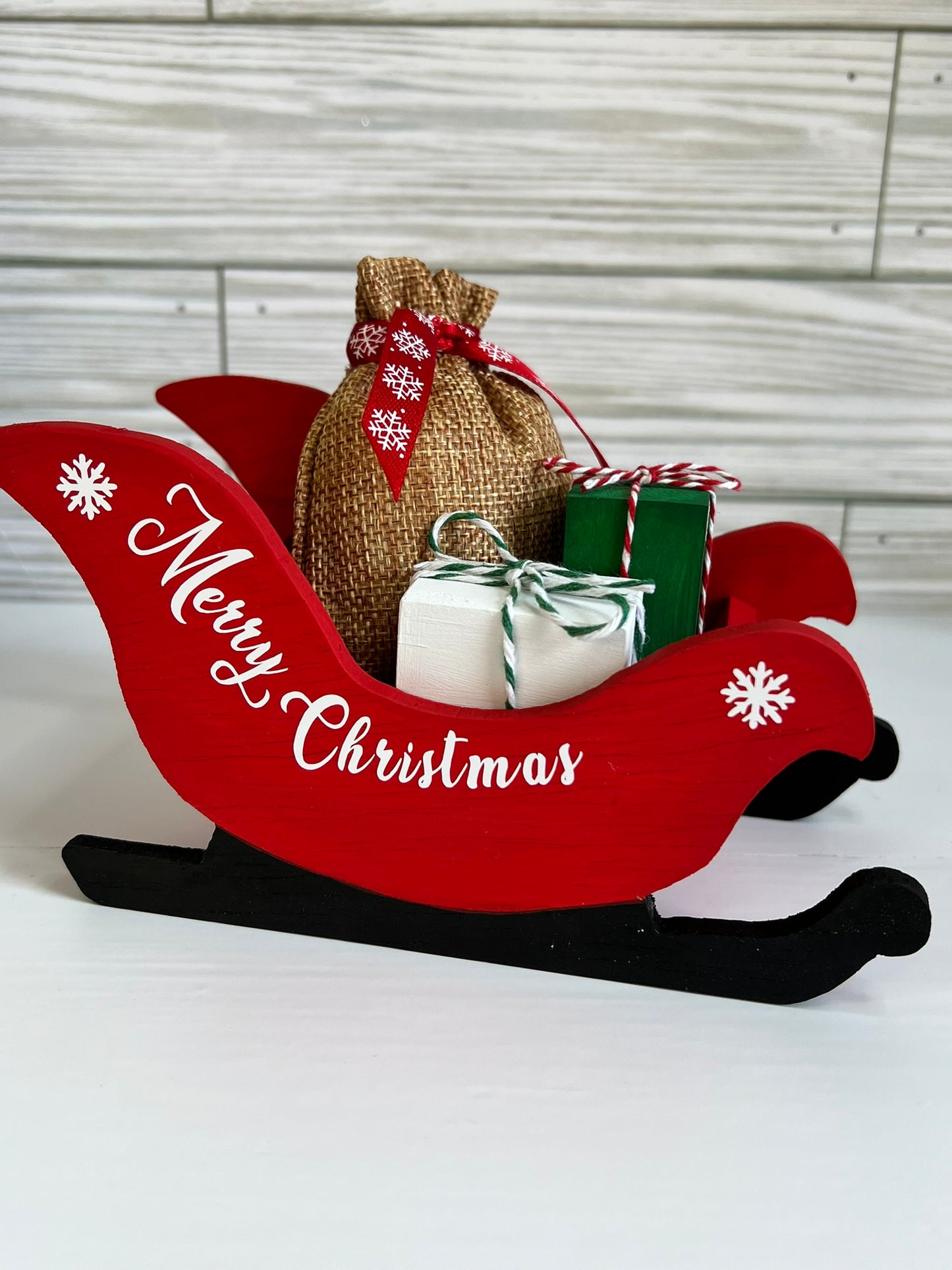 Merry Christmas Santa Sleigh