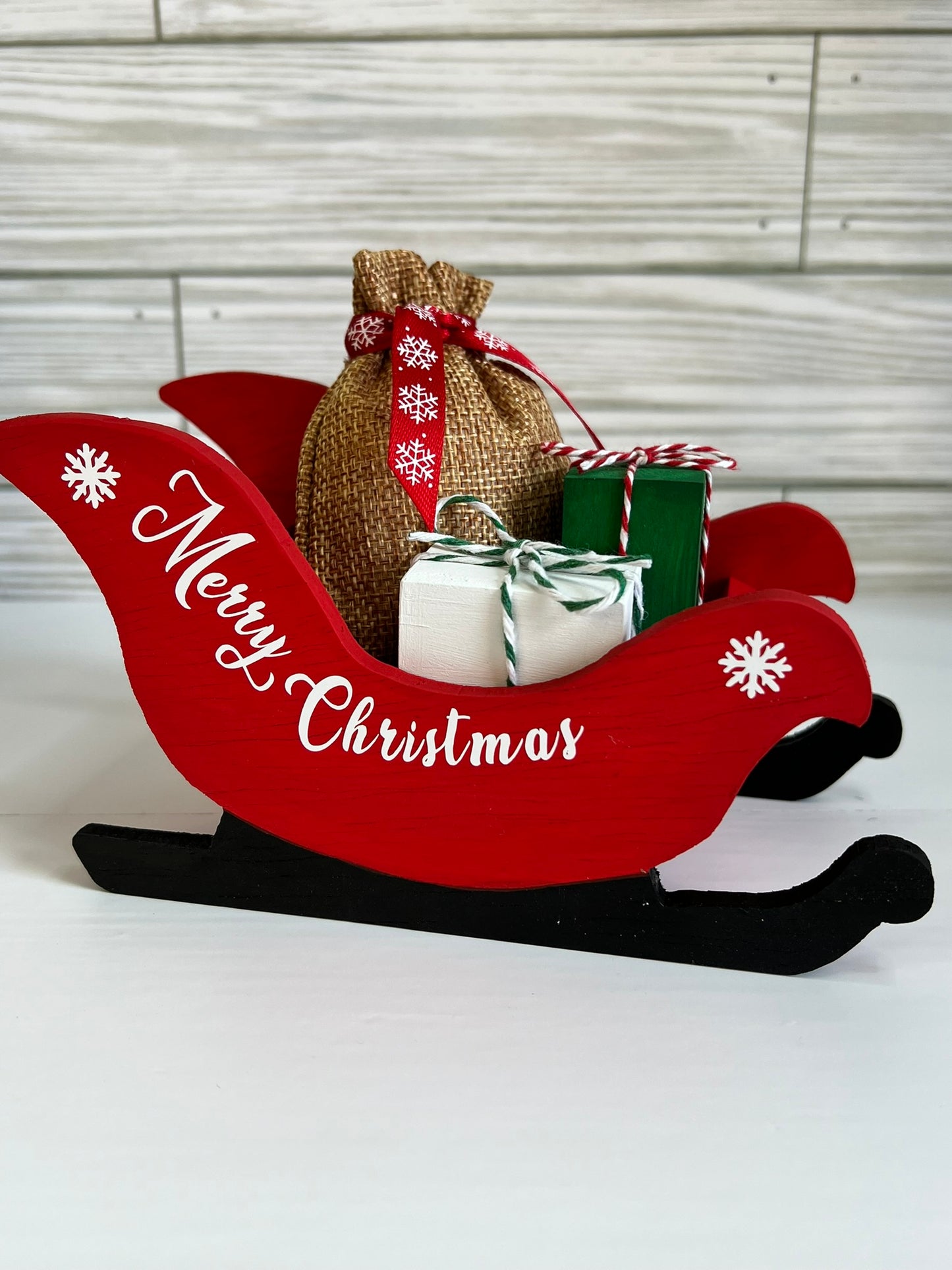 Merry Christmas Santa Sleigh