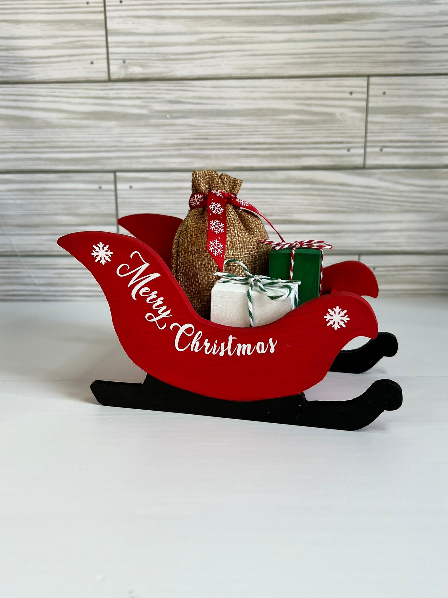 Merry Christmas Santa Sleigh