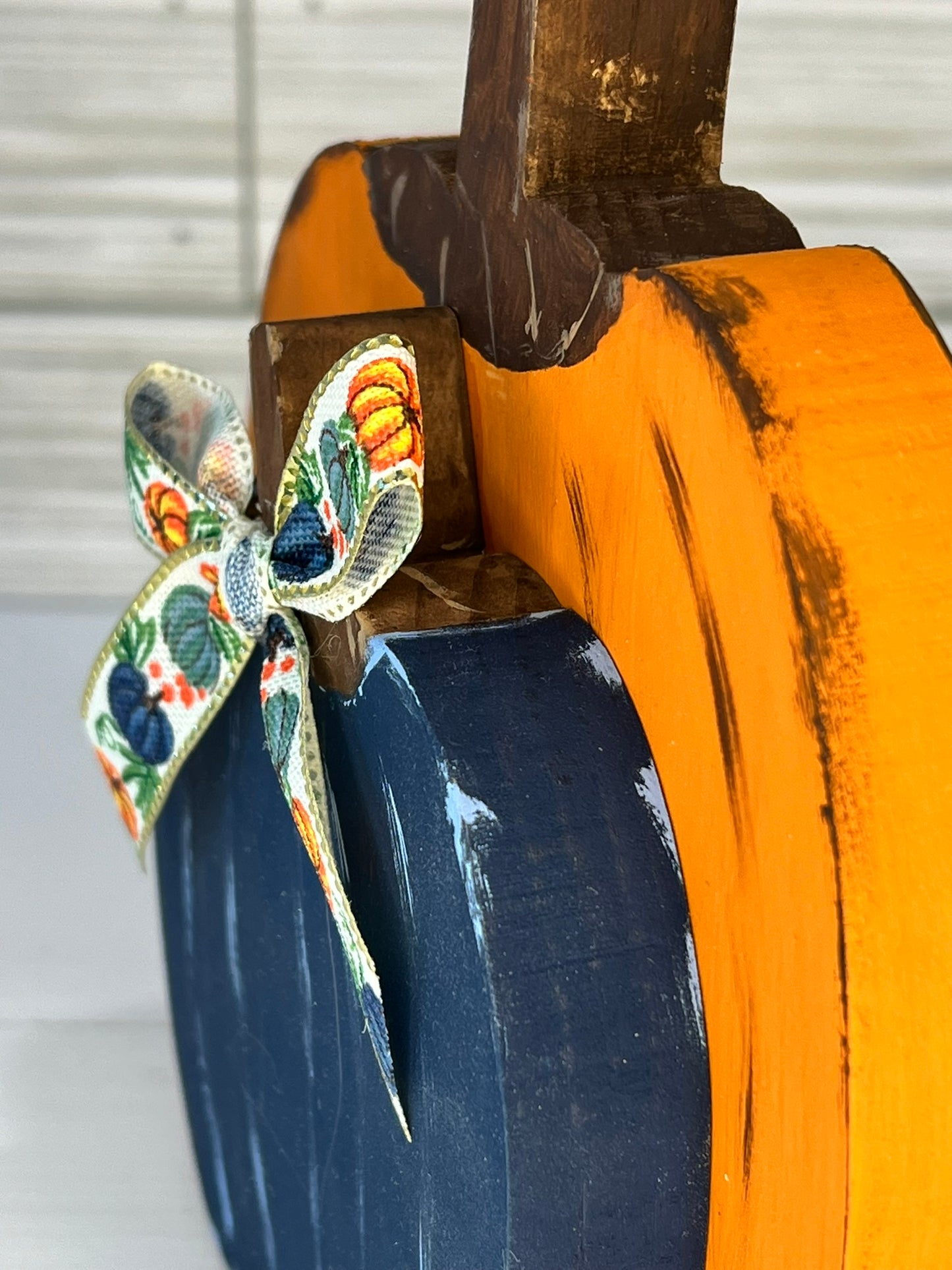 Fall Pumpkin Shelf Sitter