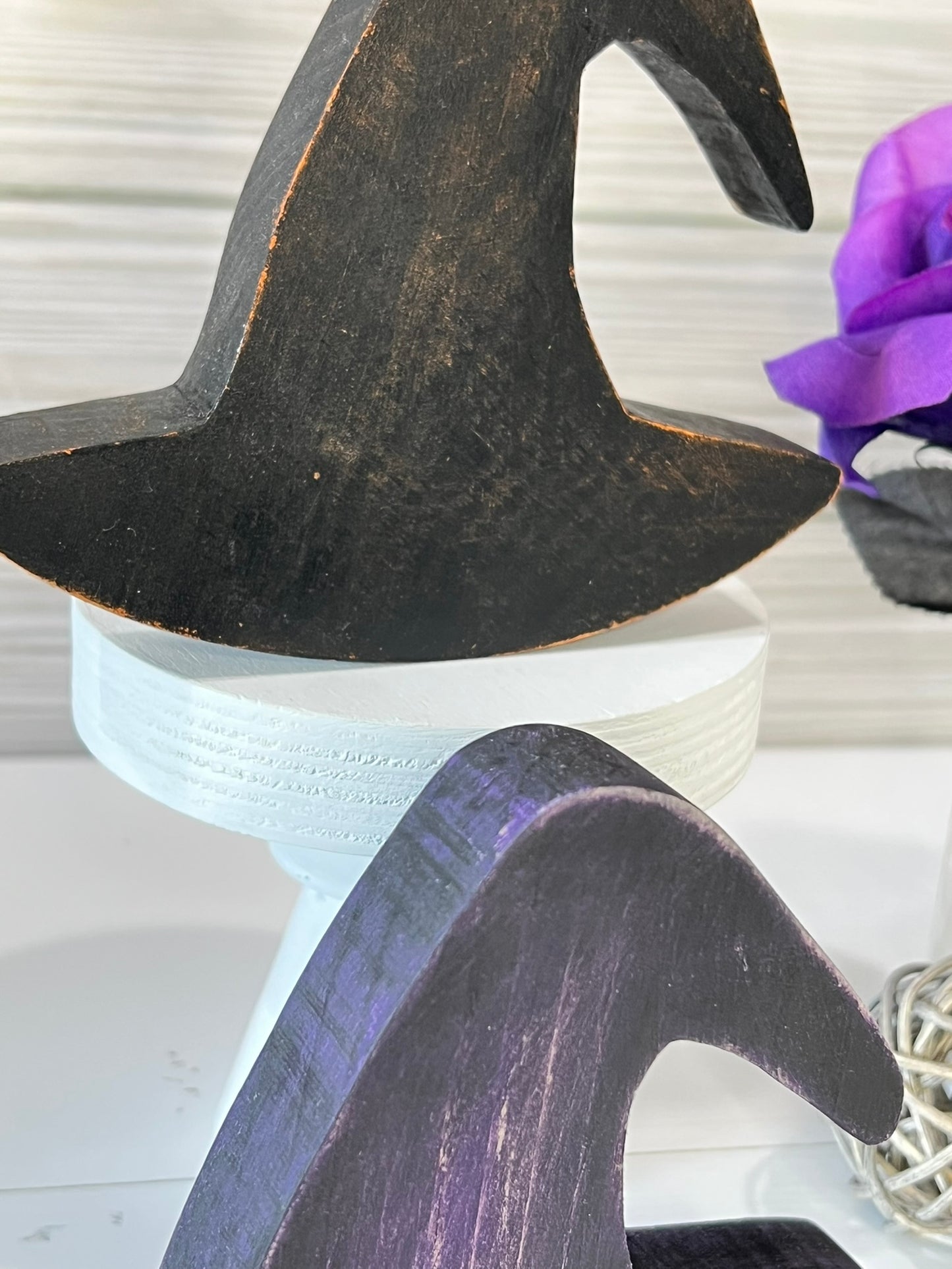 Wooden Witch Hat
