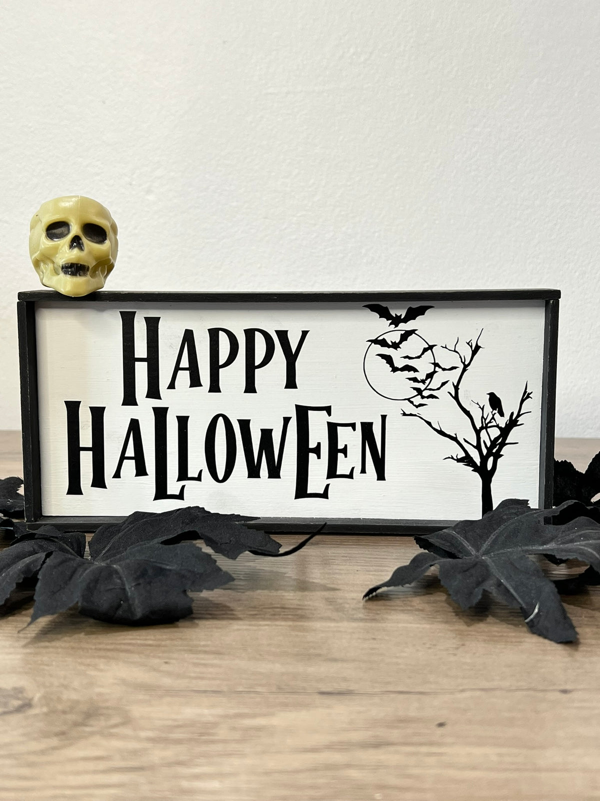Happy Halloween Framed Sign
