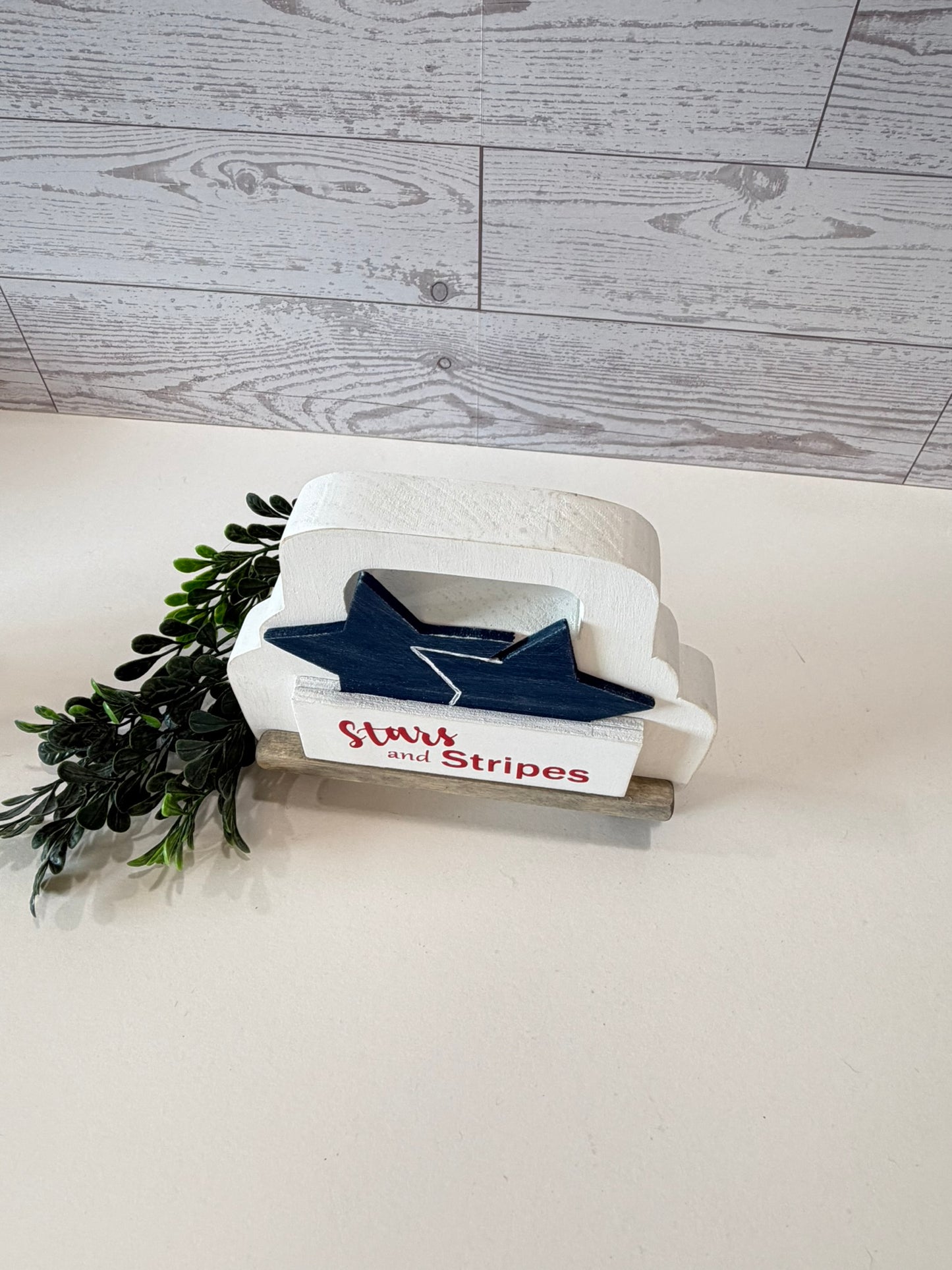 Stars and Stripes Tailgate Truck, America Tier Tray Decor