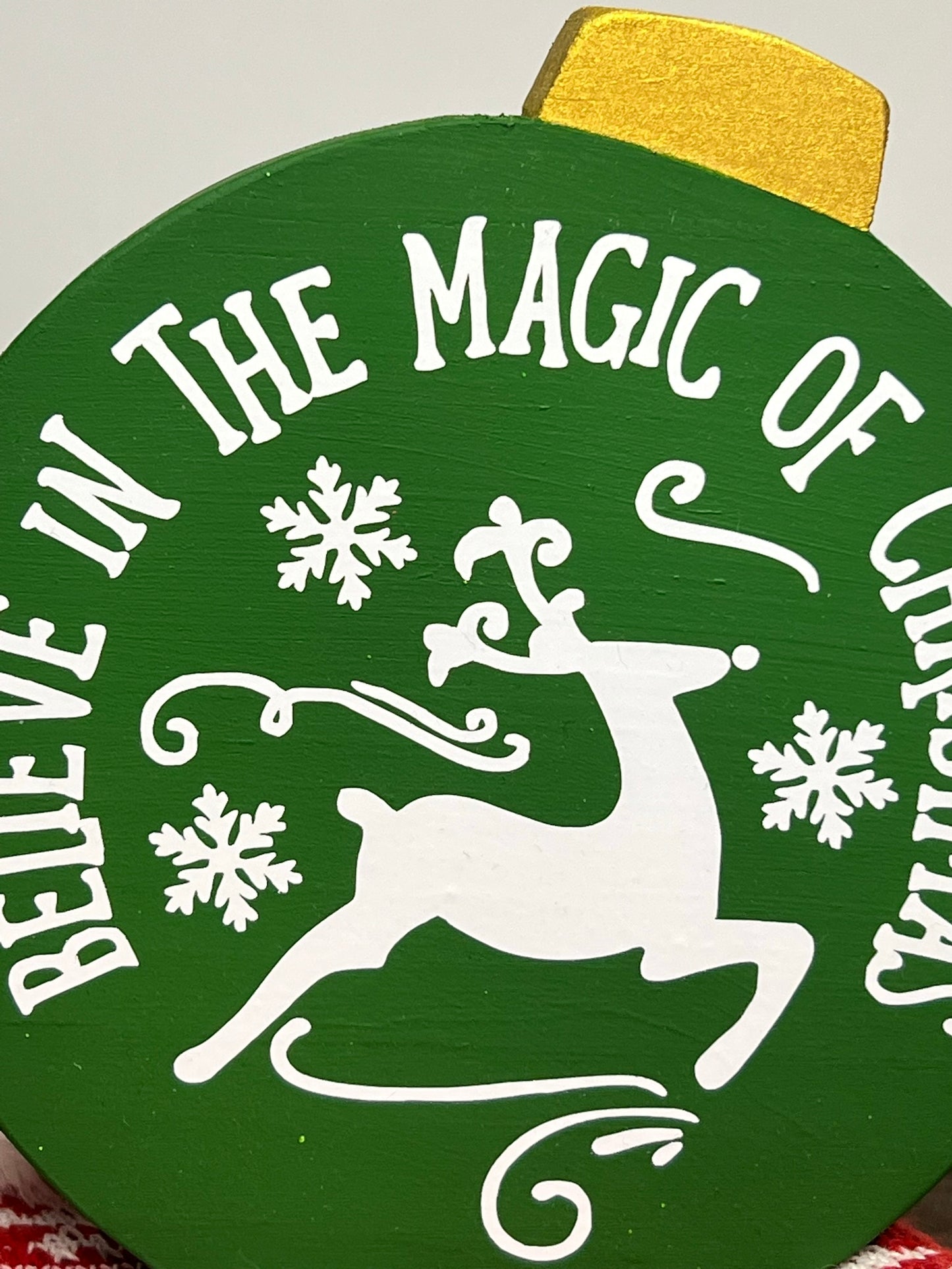 Believe in the Magic of Christmas Sign