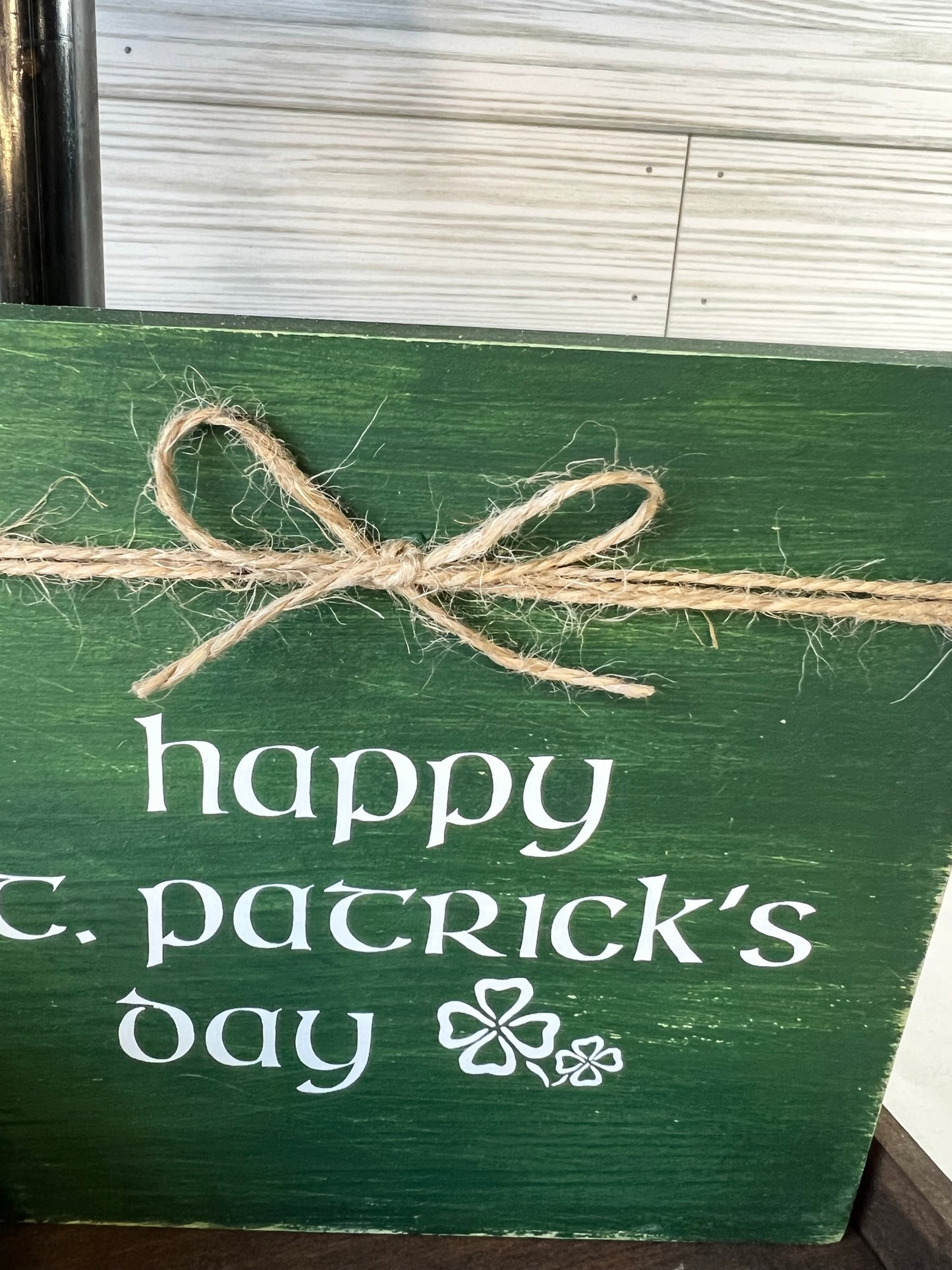 Happy St. Patrick's Day Sign
