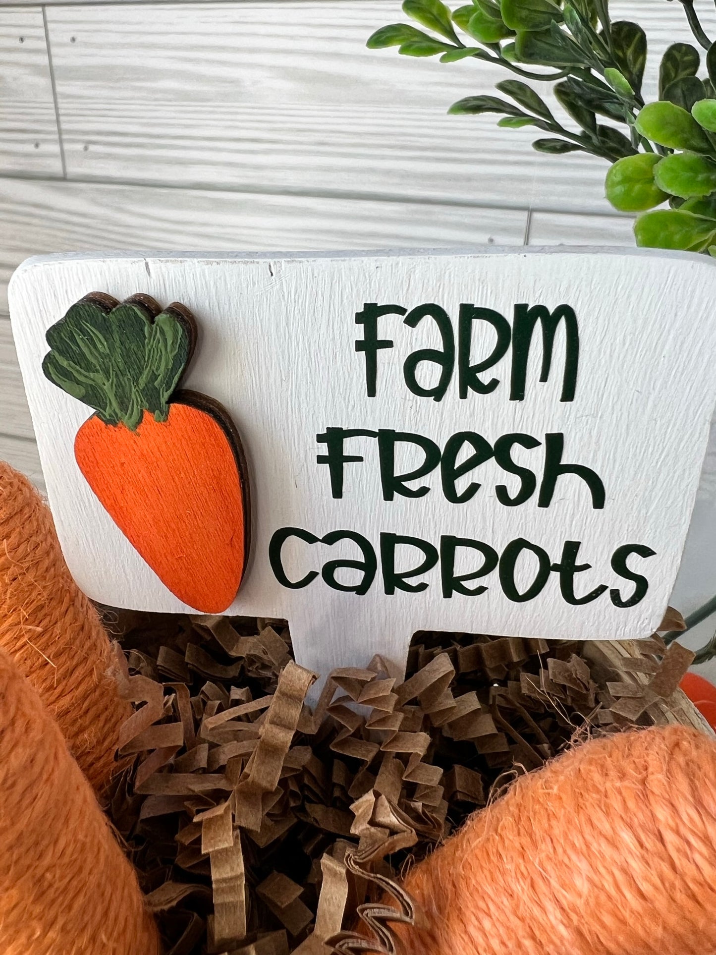 Farm Fresh Carrot Basket