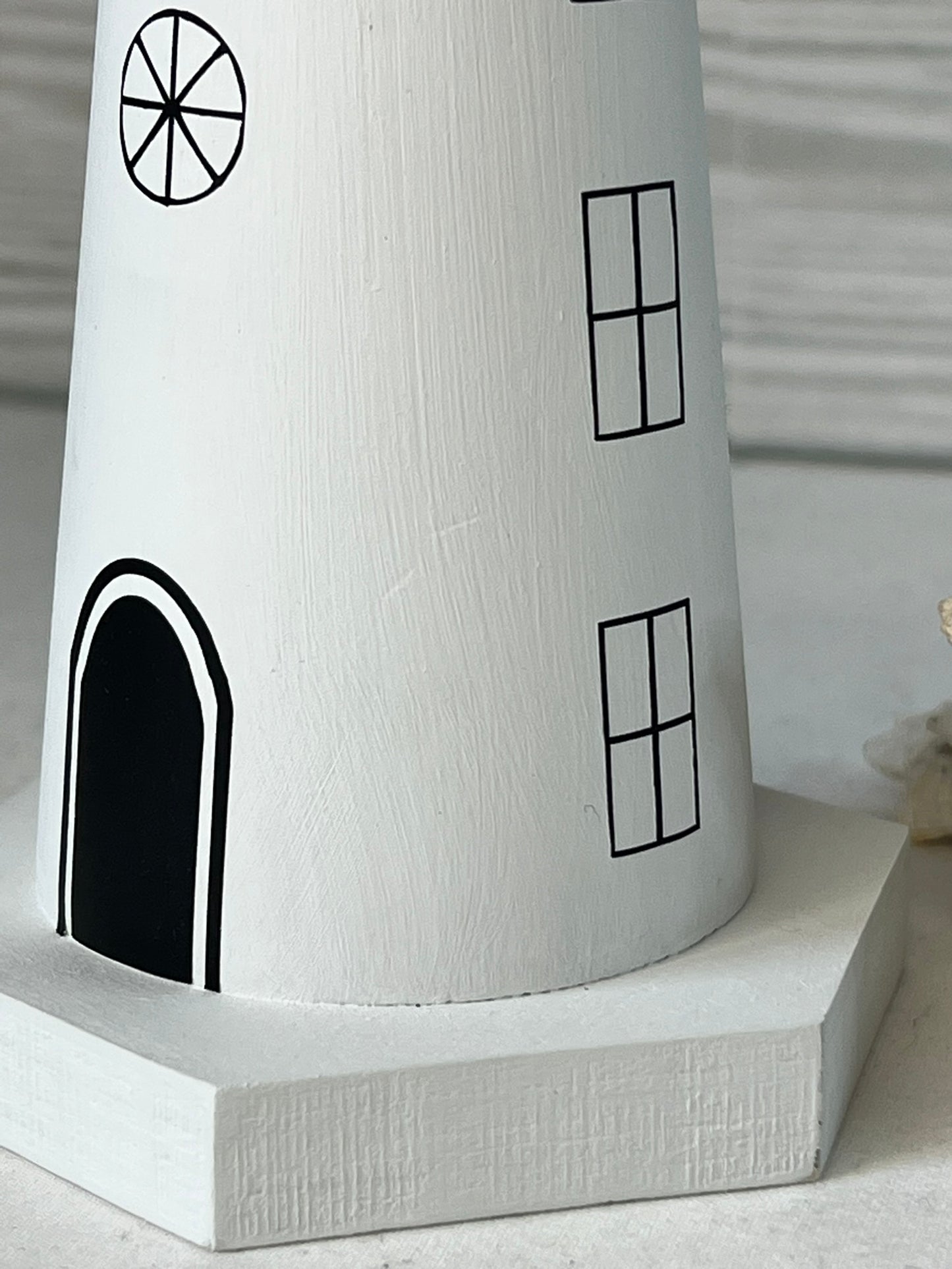 Freestanding Wooden Lighthouse