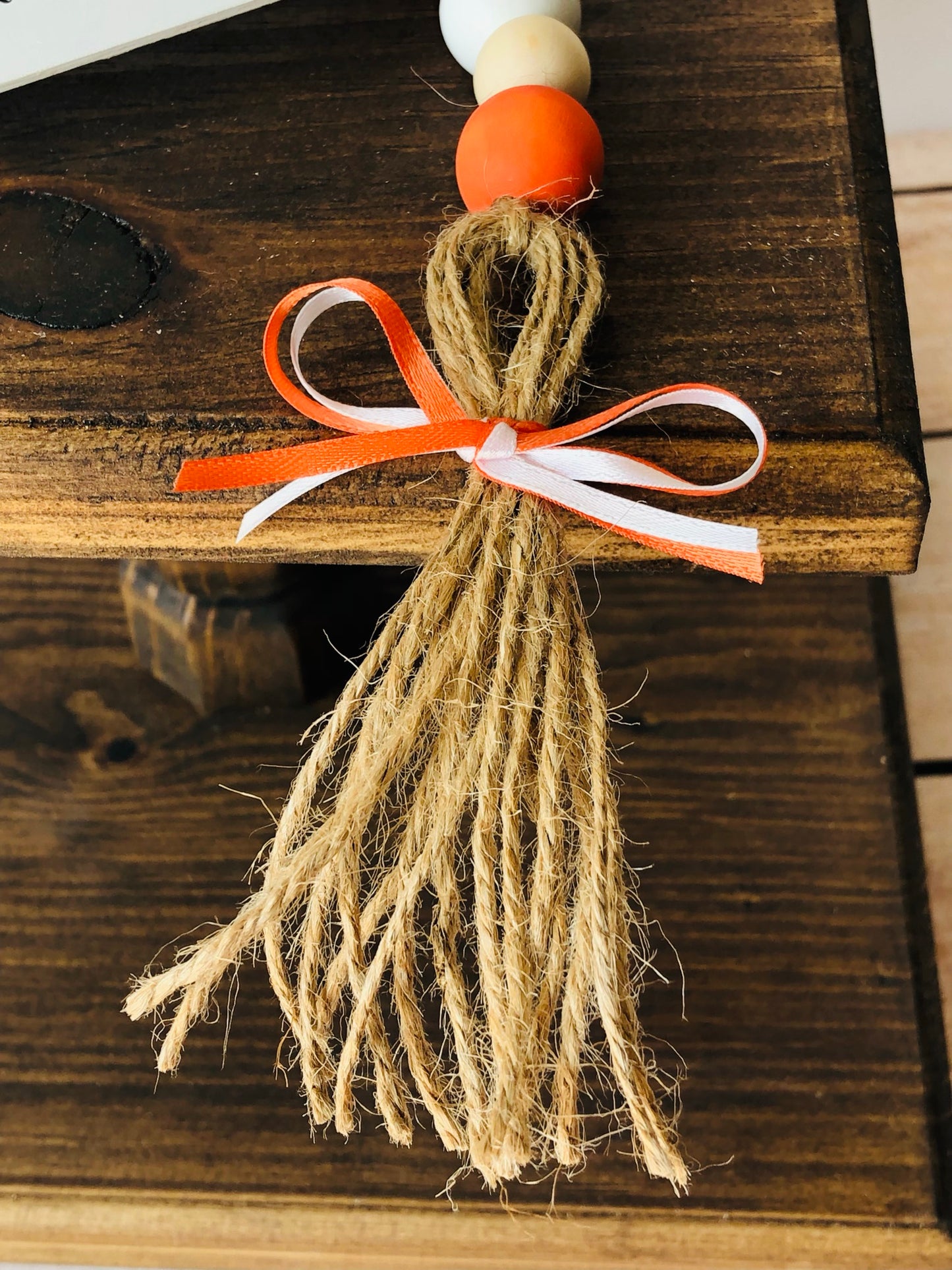 Hello Pumpkin Beaded Garland