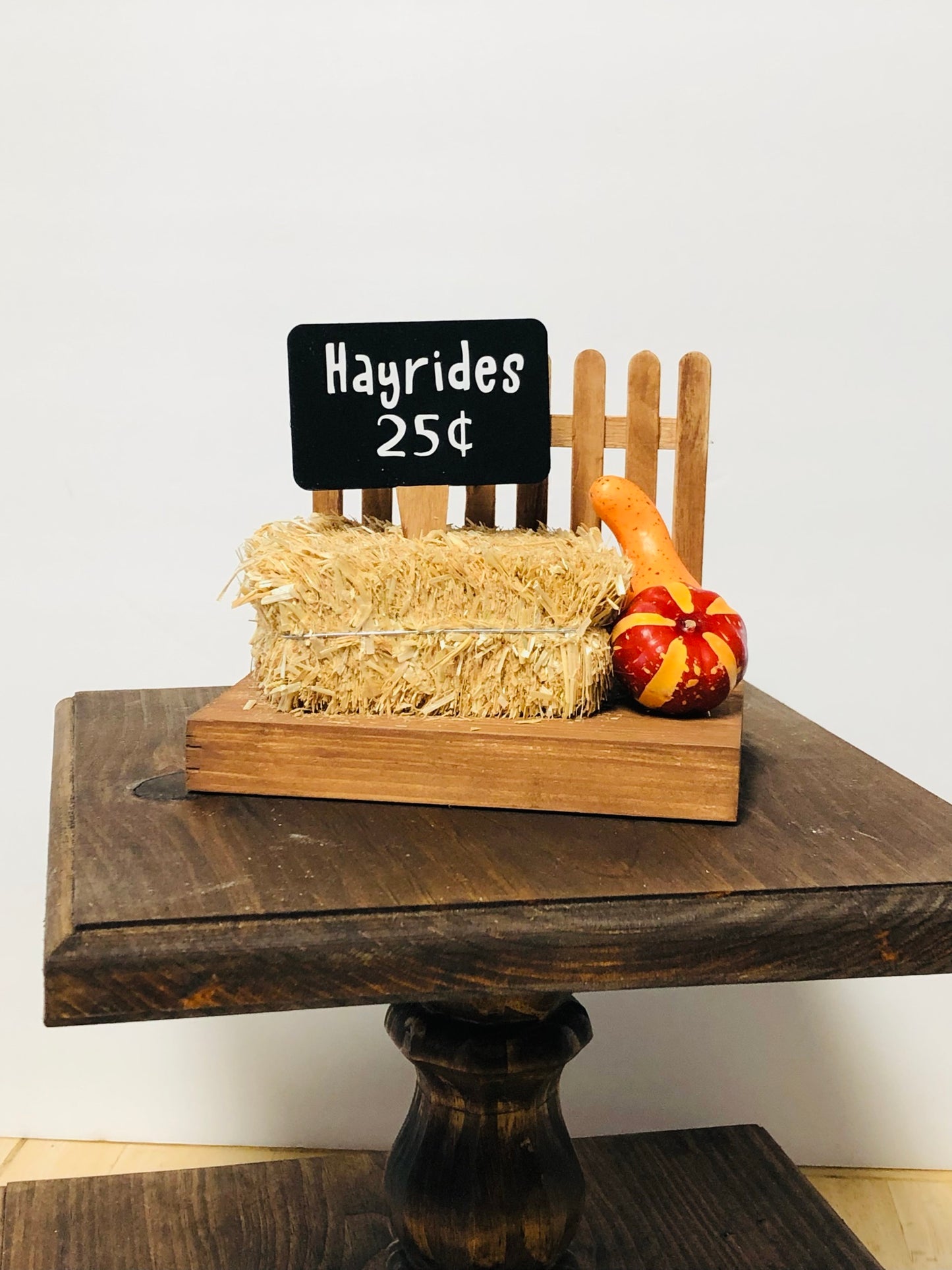Hayride Mini Sign