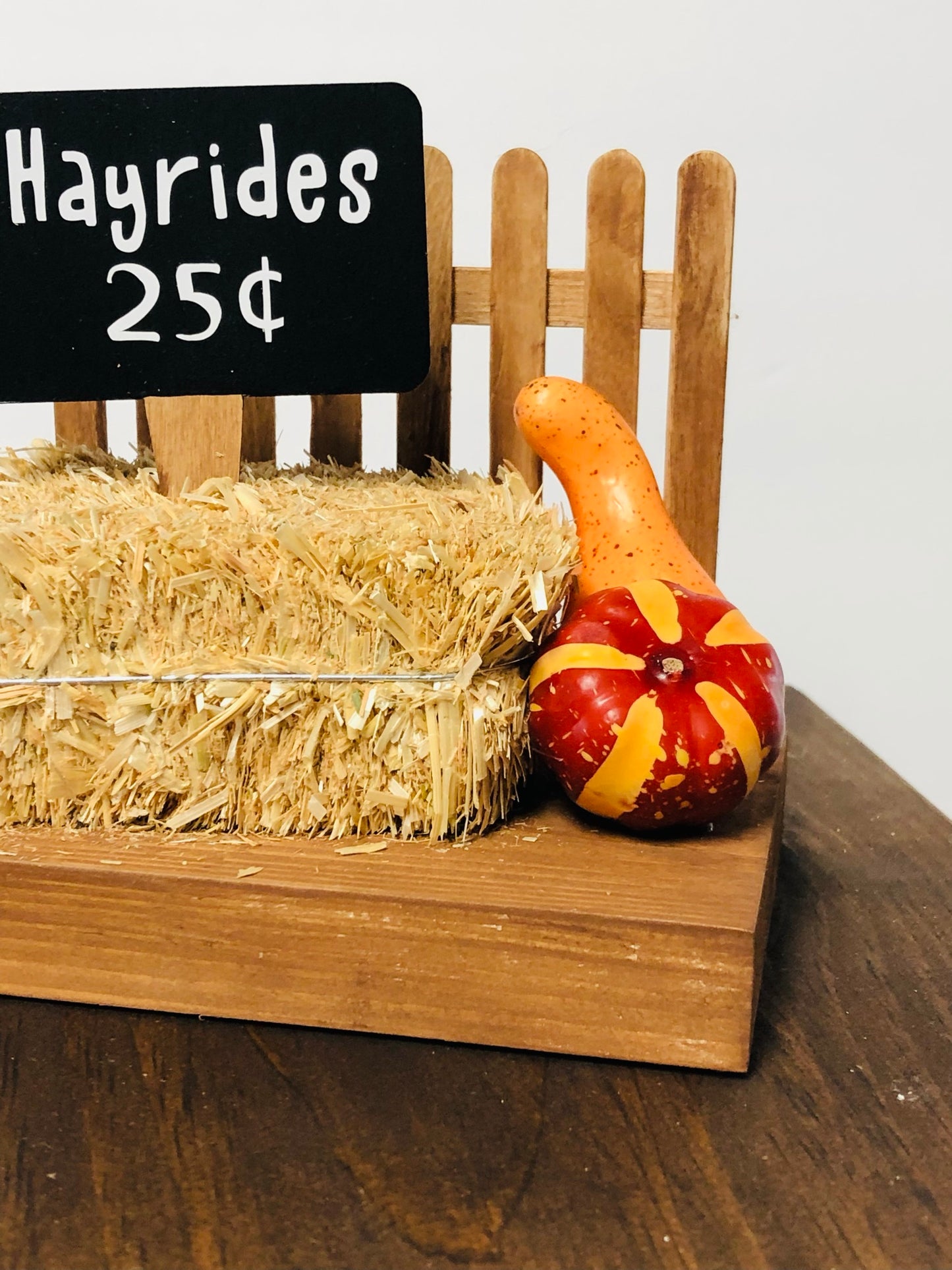 Hayride Mini Sign