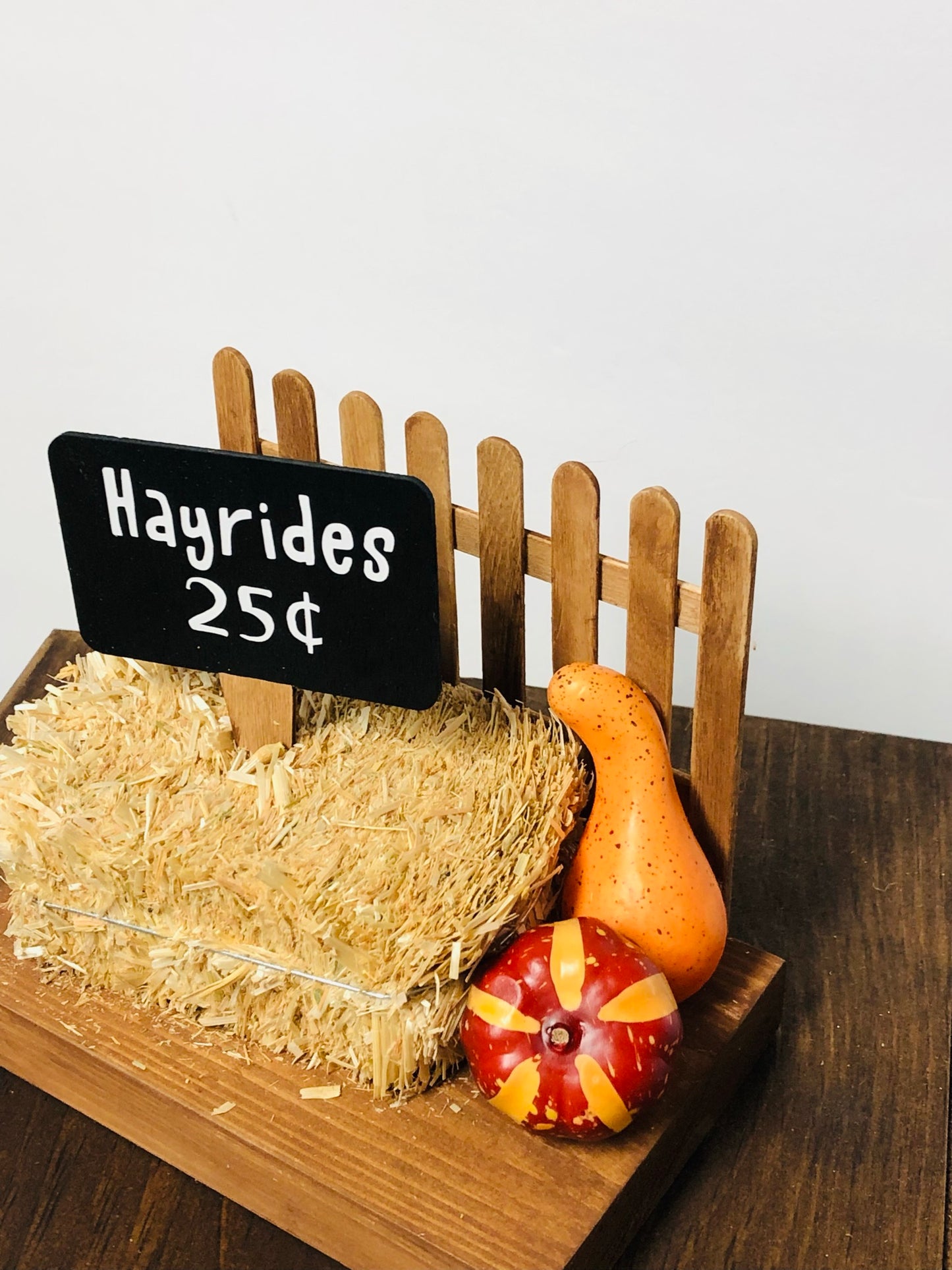 Hayride Mini Sign