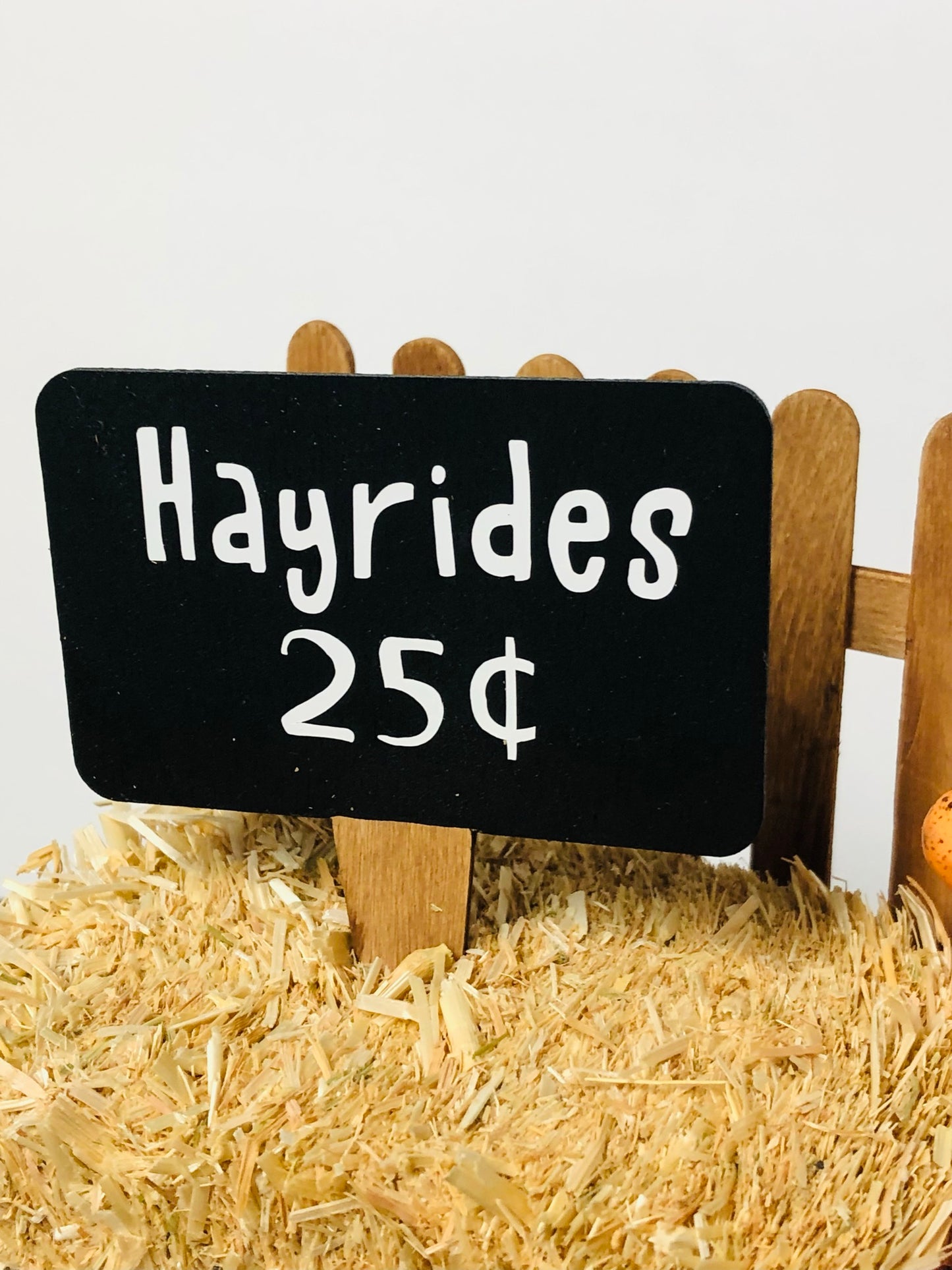Hayride Mini Sign