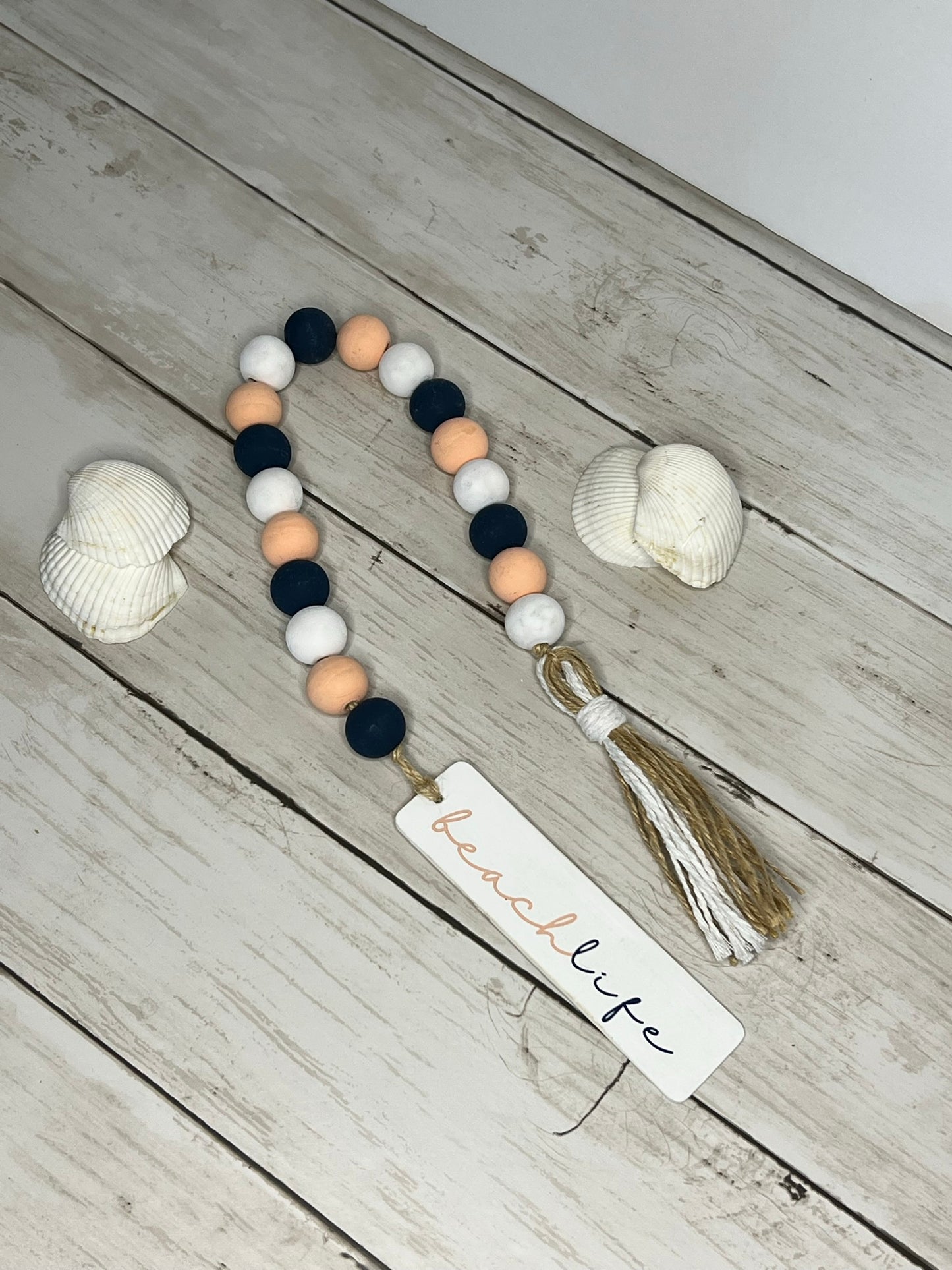 Beach Life Beaded Garland