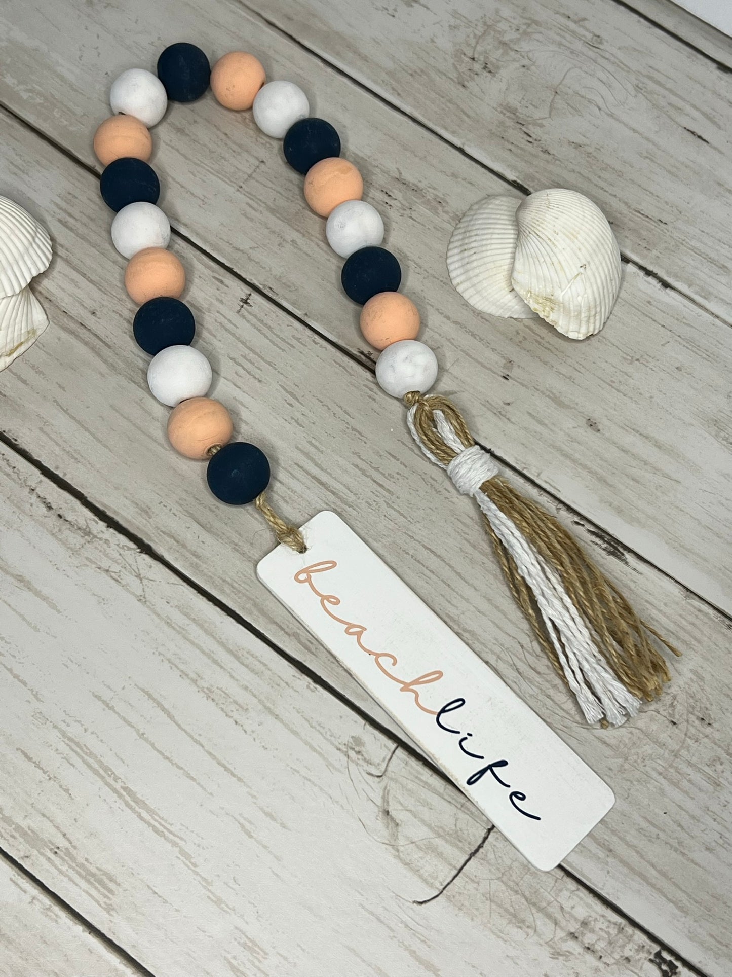 Beach Life Beaded Garland