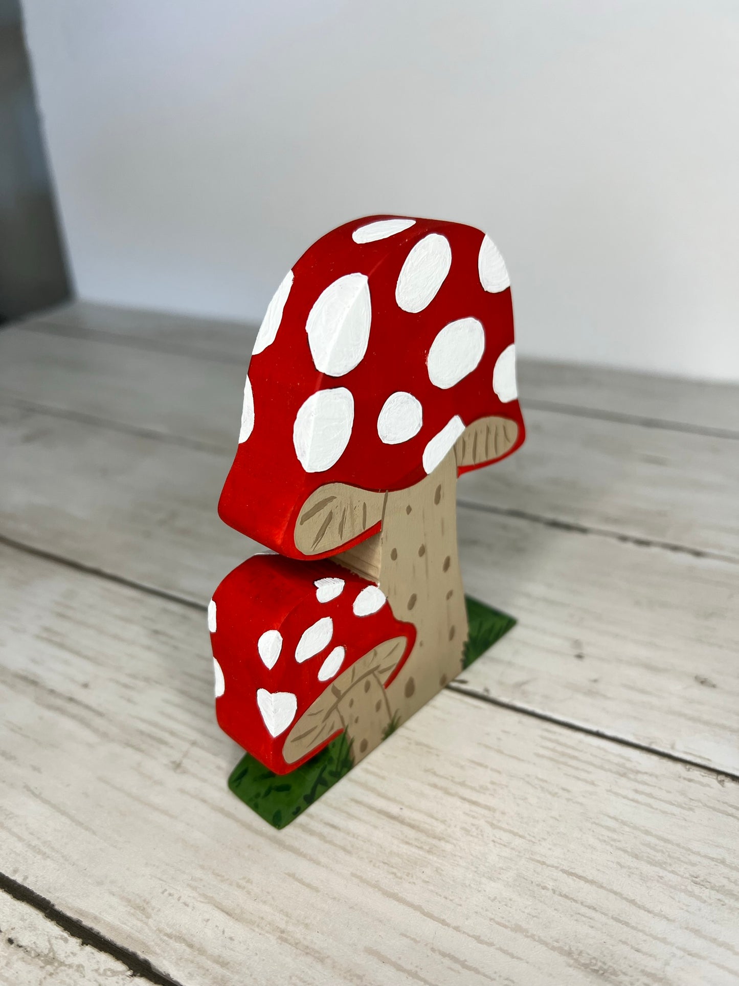 LadyBug Gnome Tiered Tray Set