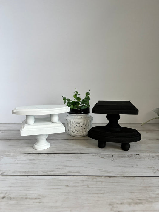 Set of Tiered Tray Risers