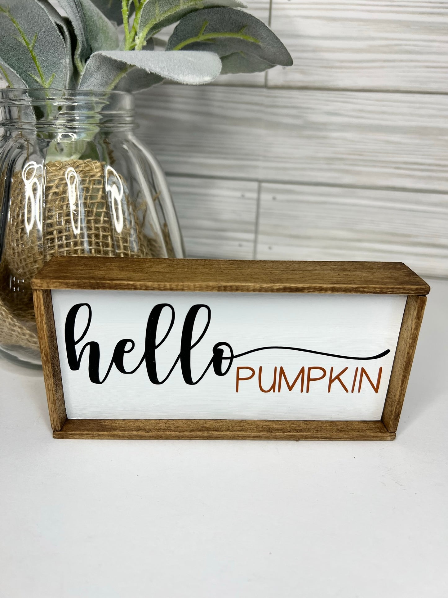 Hello Pumpkin Sign