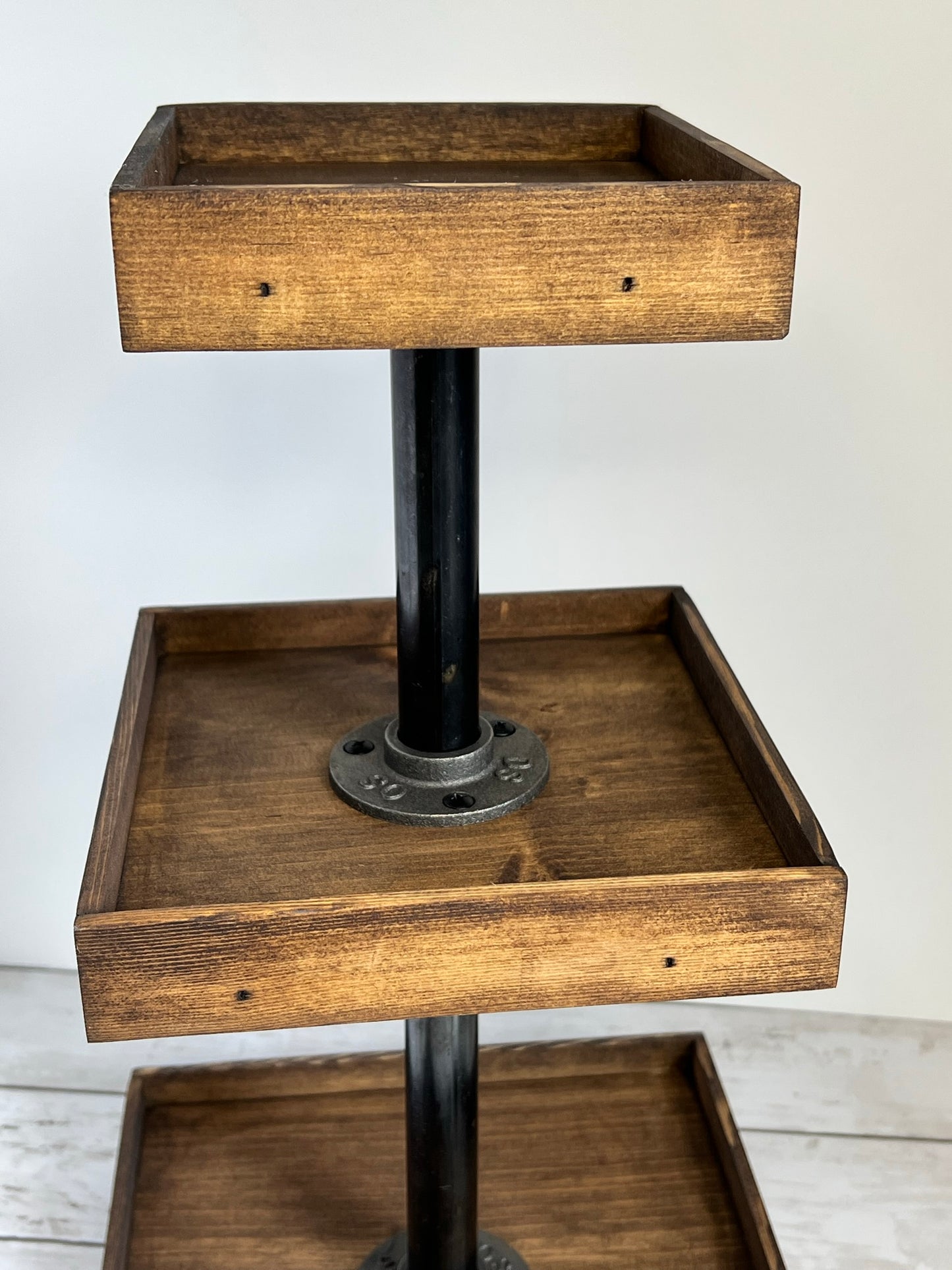 Large Square Three Tier Tray (provincial)