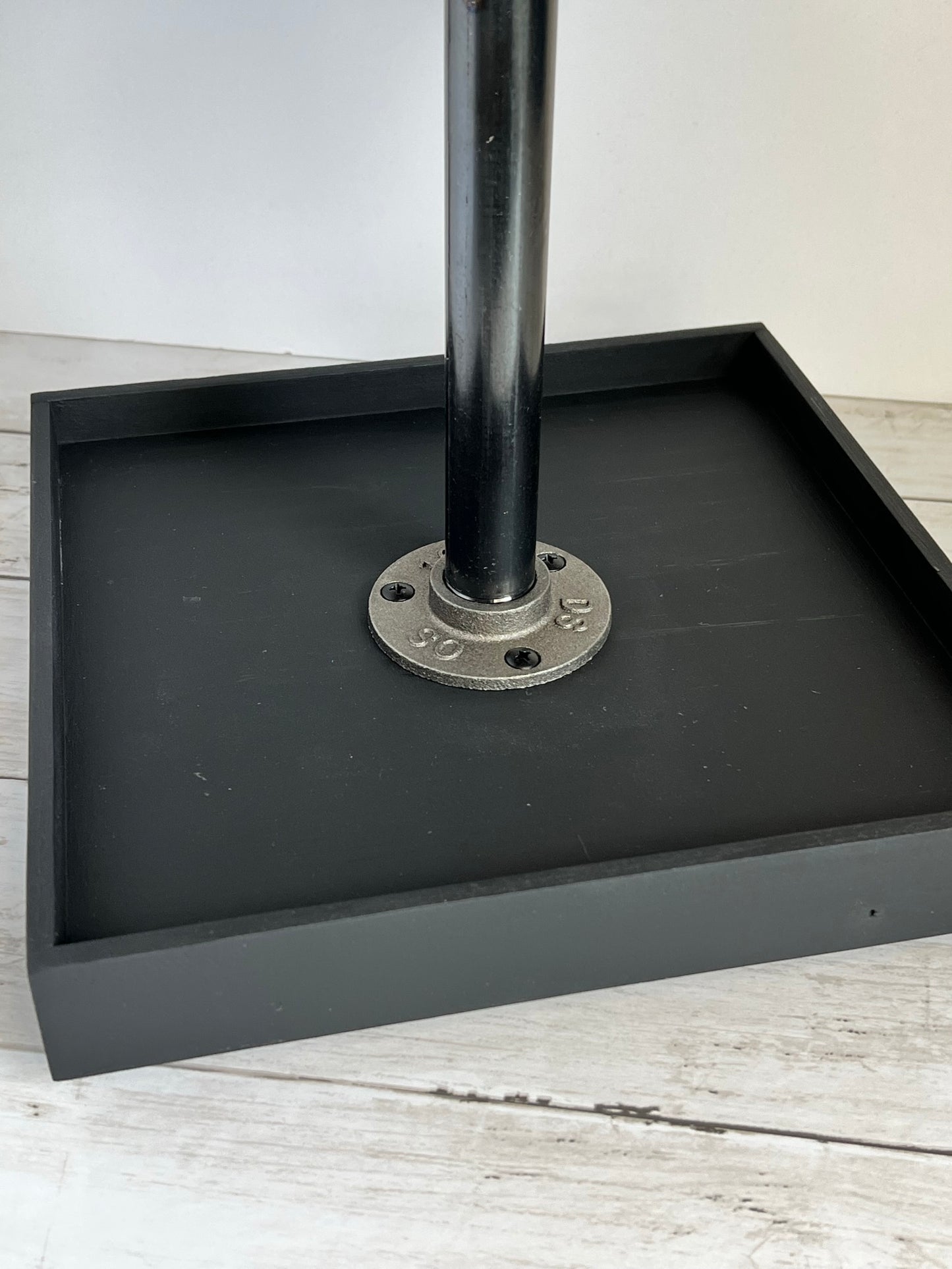 Large Square Three Tier Tray (black)
