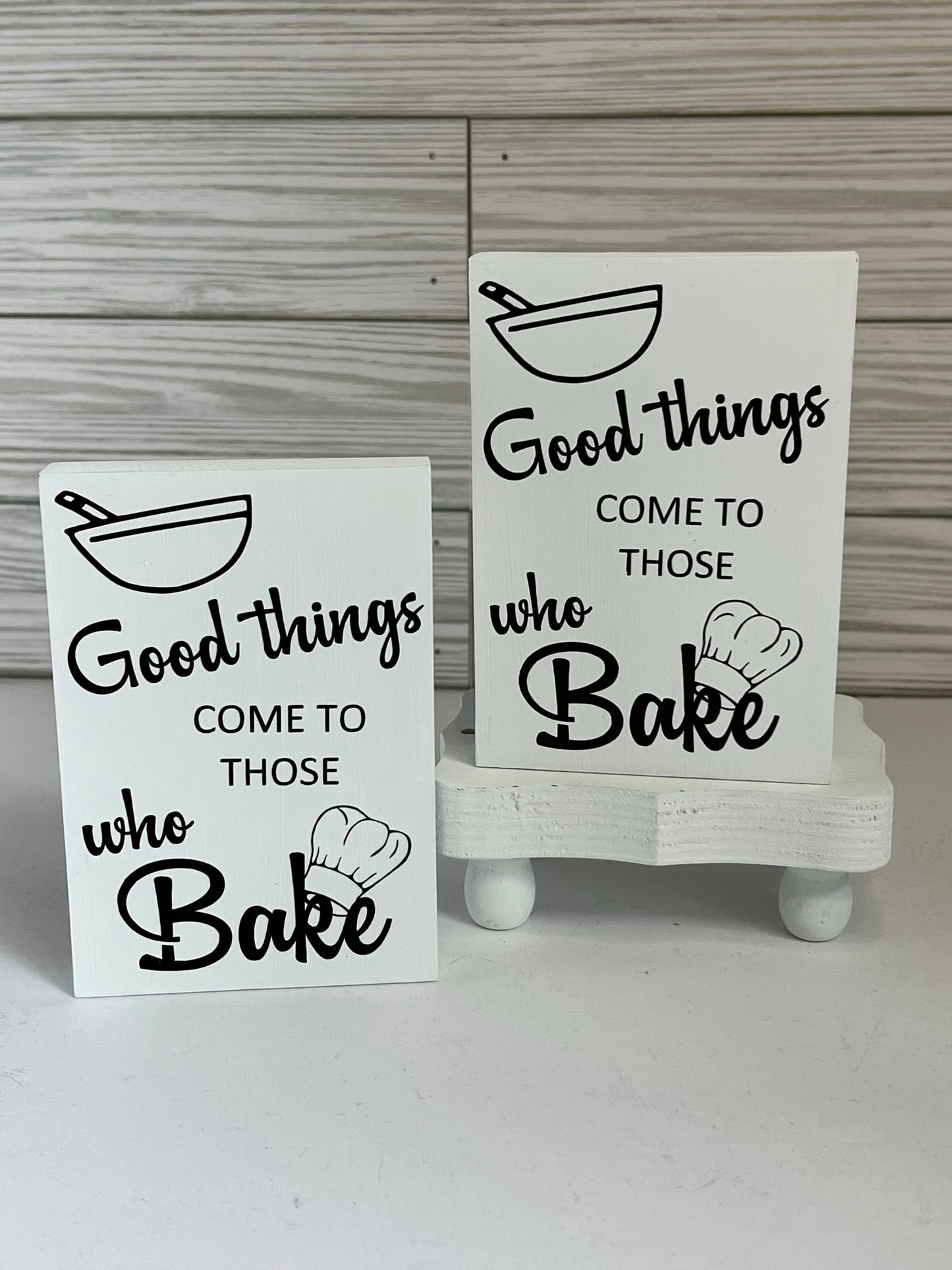 Good Things Baking Sign