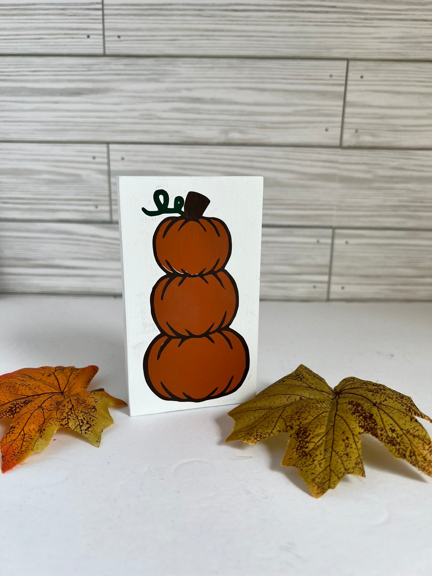 Fall Pumpkin Mini Sign