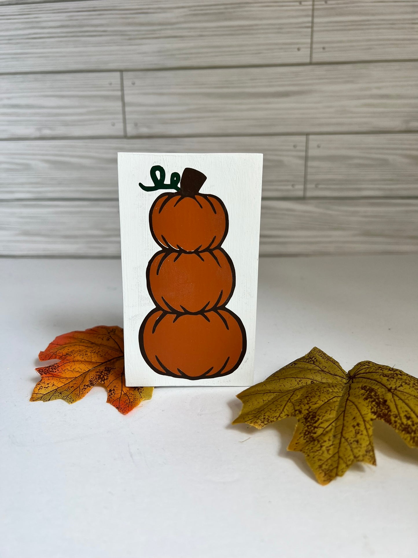 Fall Pumpkin Mini Sign