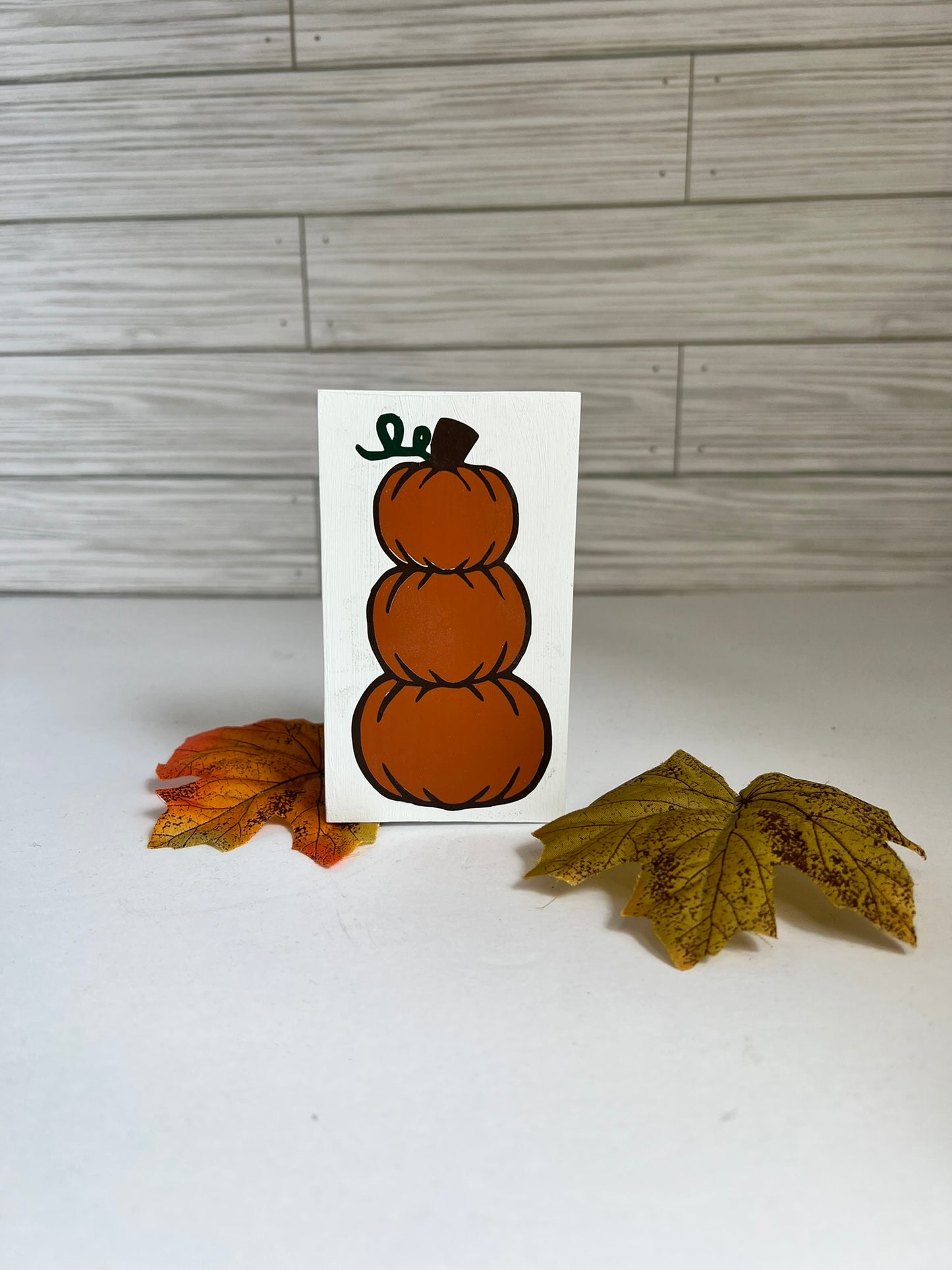 Fall Pumpkin Mini Sign